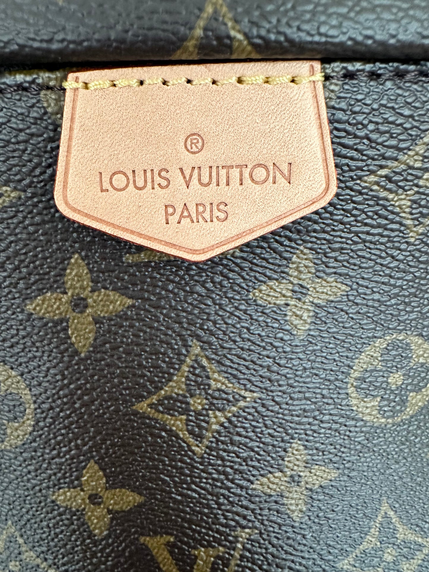 Louis Vuitton Bumbag Monogram Canvas Brown Original Fanny Pack Waist Bag