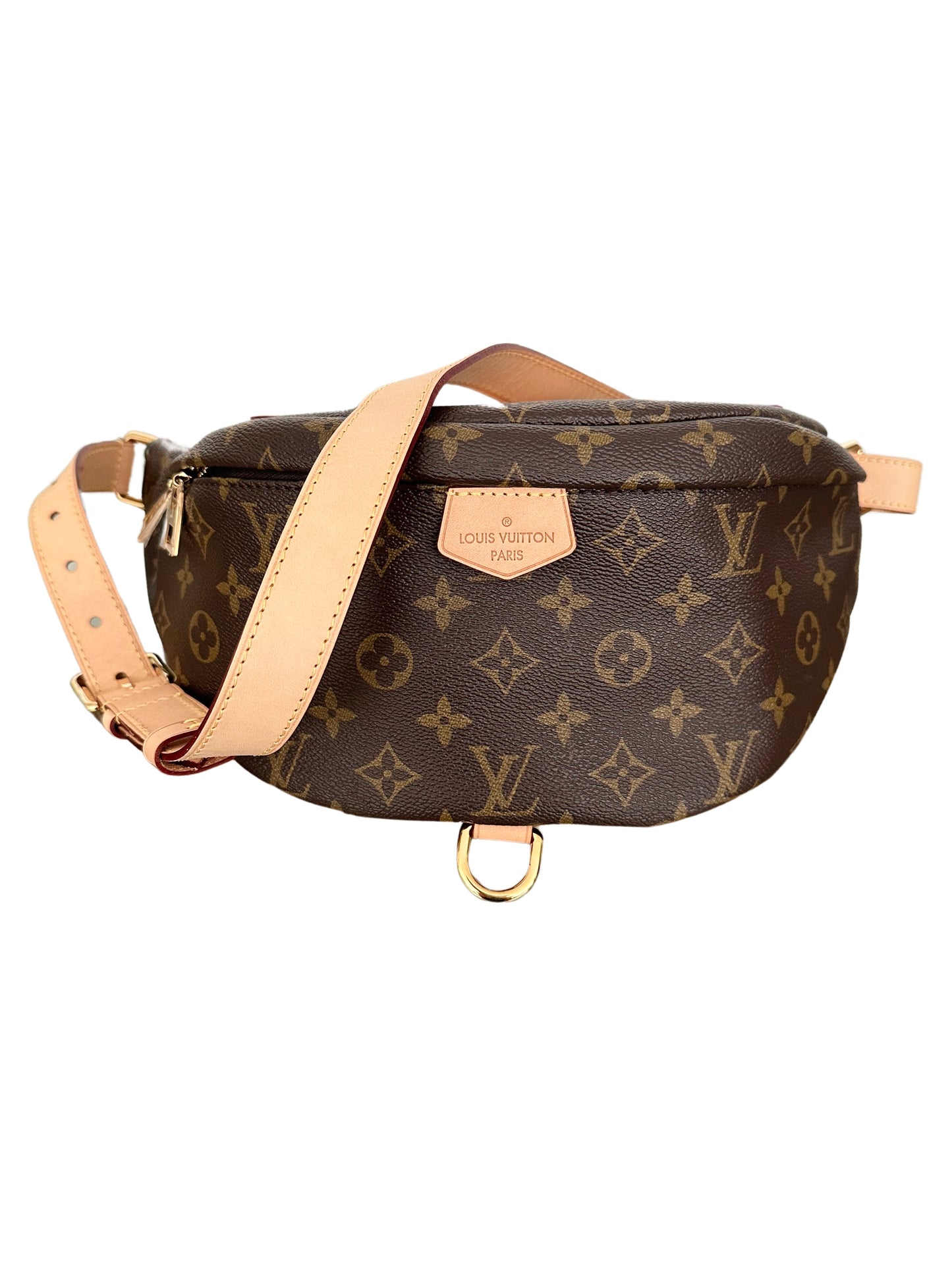 Louis Vuitton Bumbag Monogram Canvas Brown Original Fanny Pack Waist Bag
