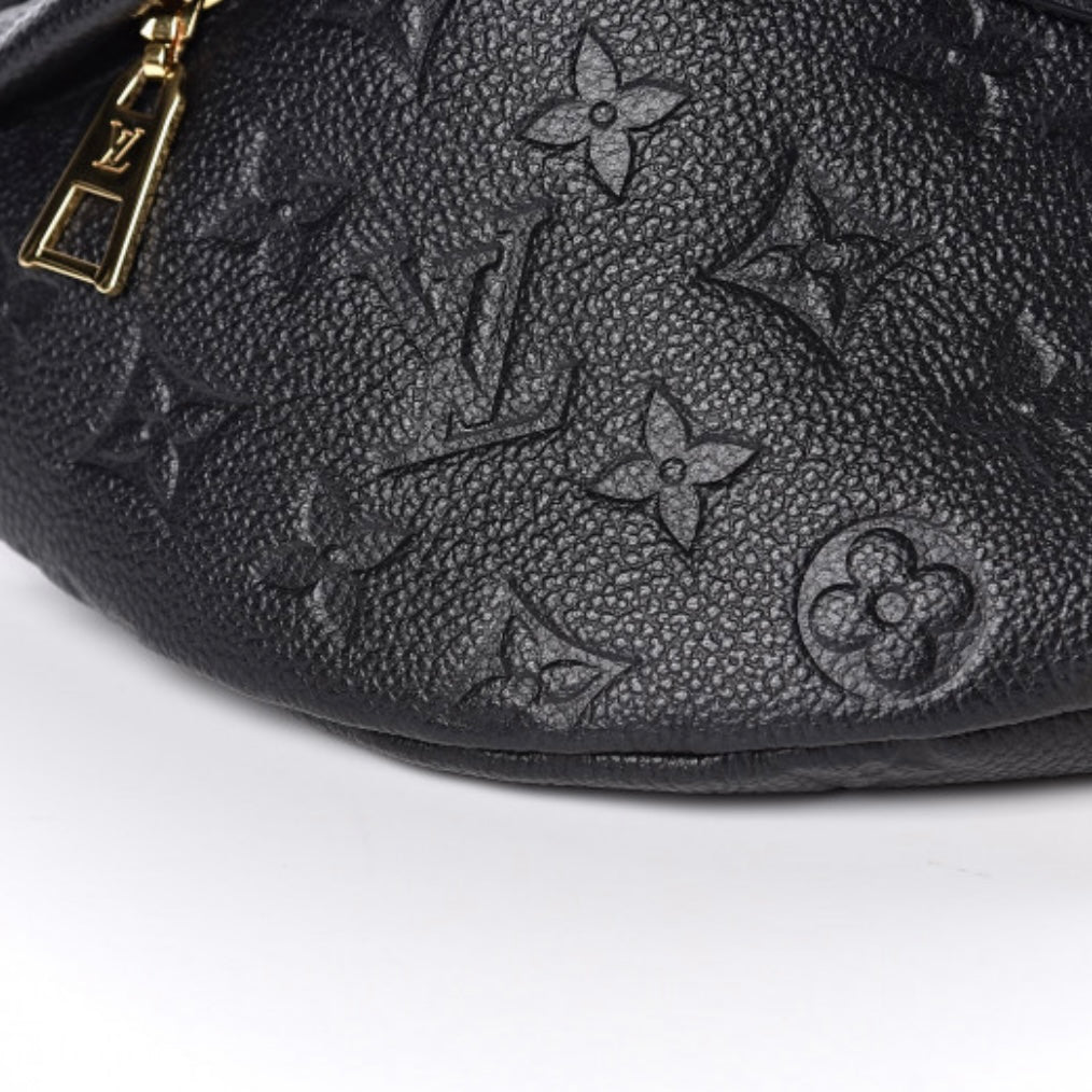 Louis Vuitton Empreinte BumBag Monogram Waist Crossbody Belt Bag Black
