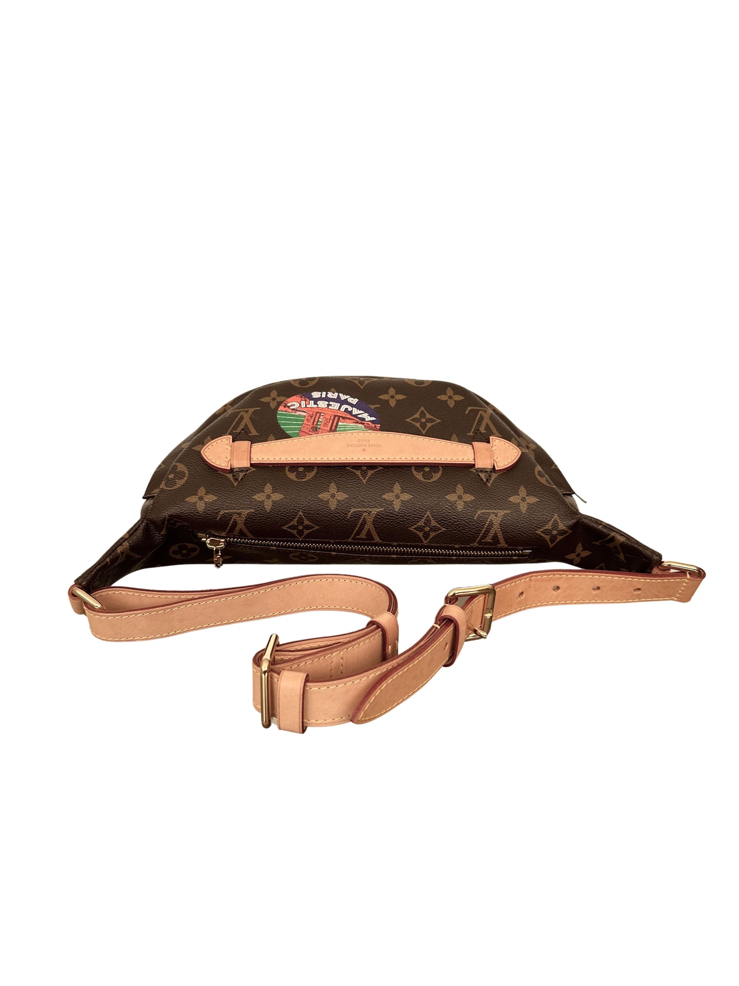 Louis Vuitton Bumbag Monogram Brown My World Tour Fanny Pack Waist Belt Bag