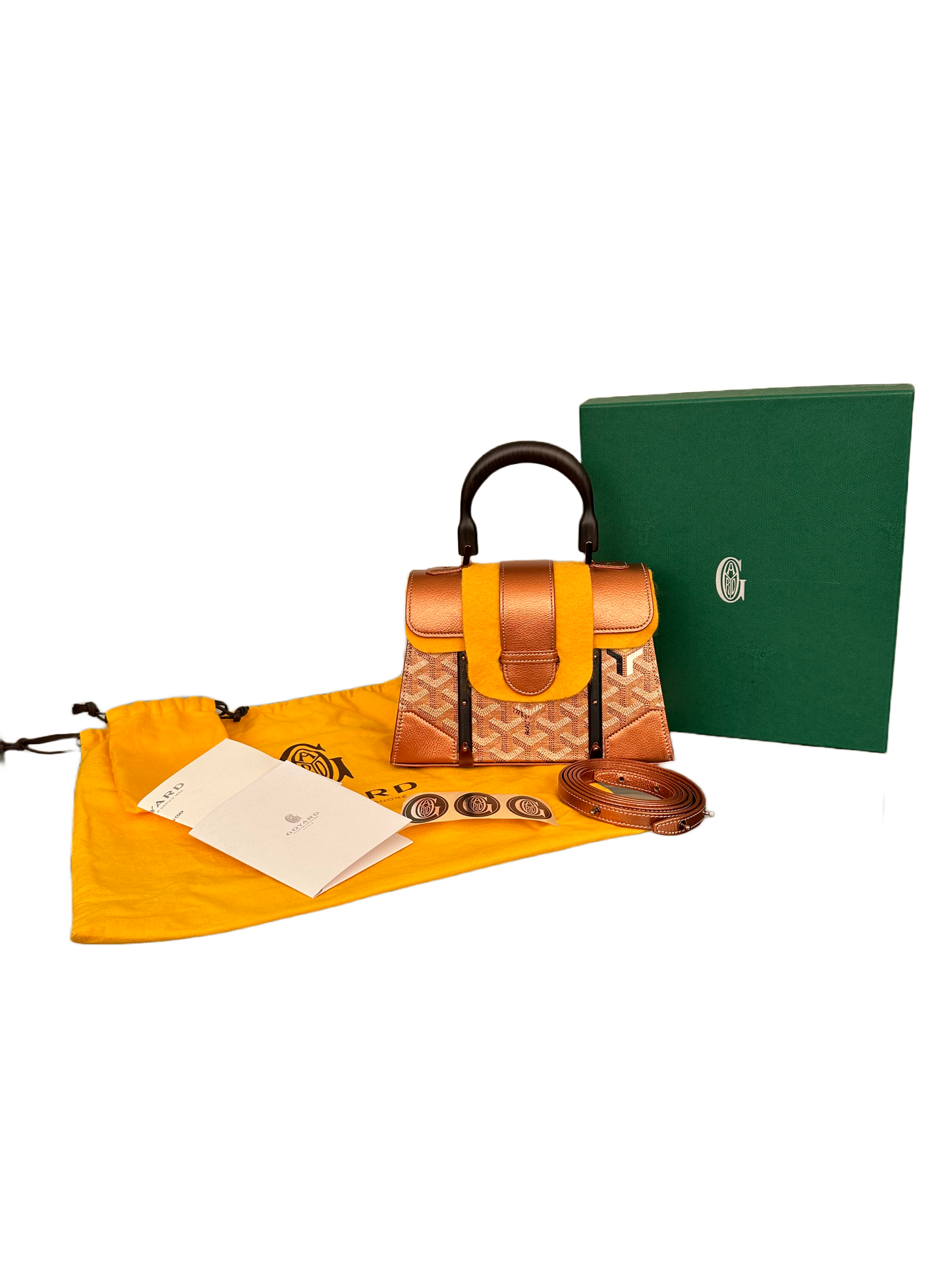 Goyard Saigon Mini Structured Limited Edition Rose Gold