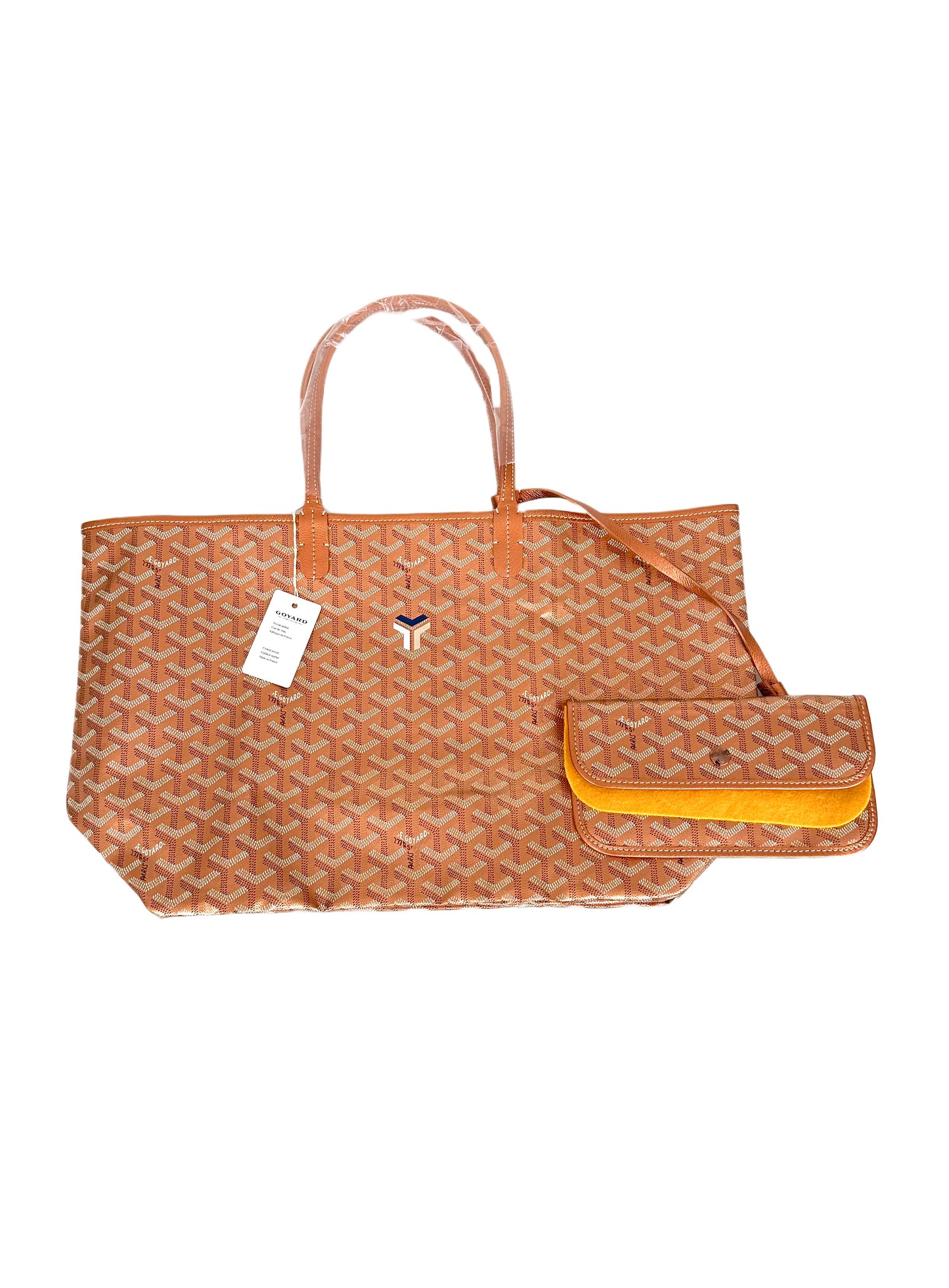 Goyard Precious Metals Saint Louis Tote Coated Canvas PM Rose Pink Gold