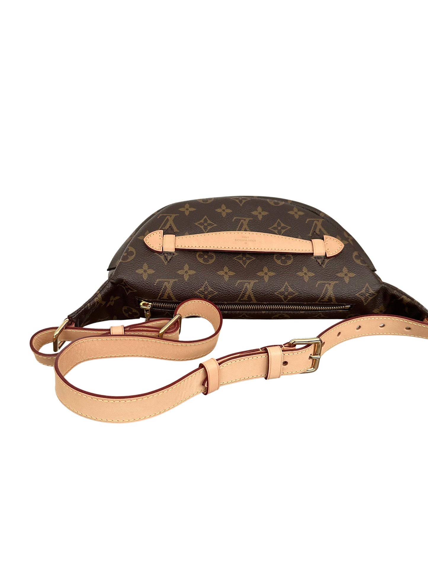 Louis Vuitton Bumbag Monogram Canvas Brown Original Fanny Pack Waist Bag