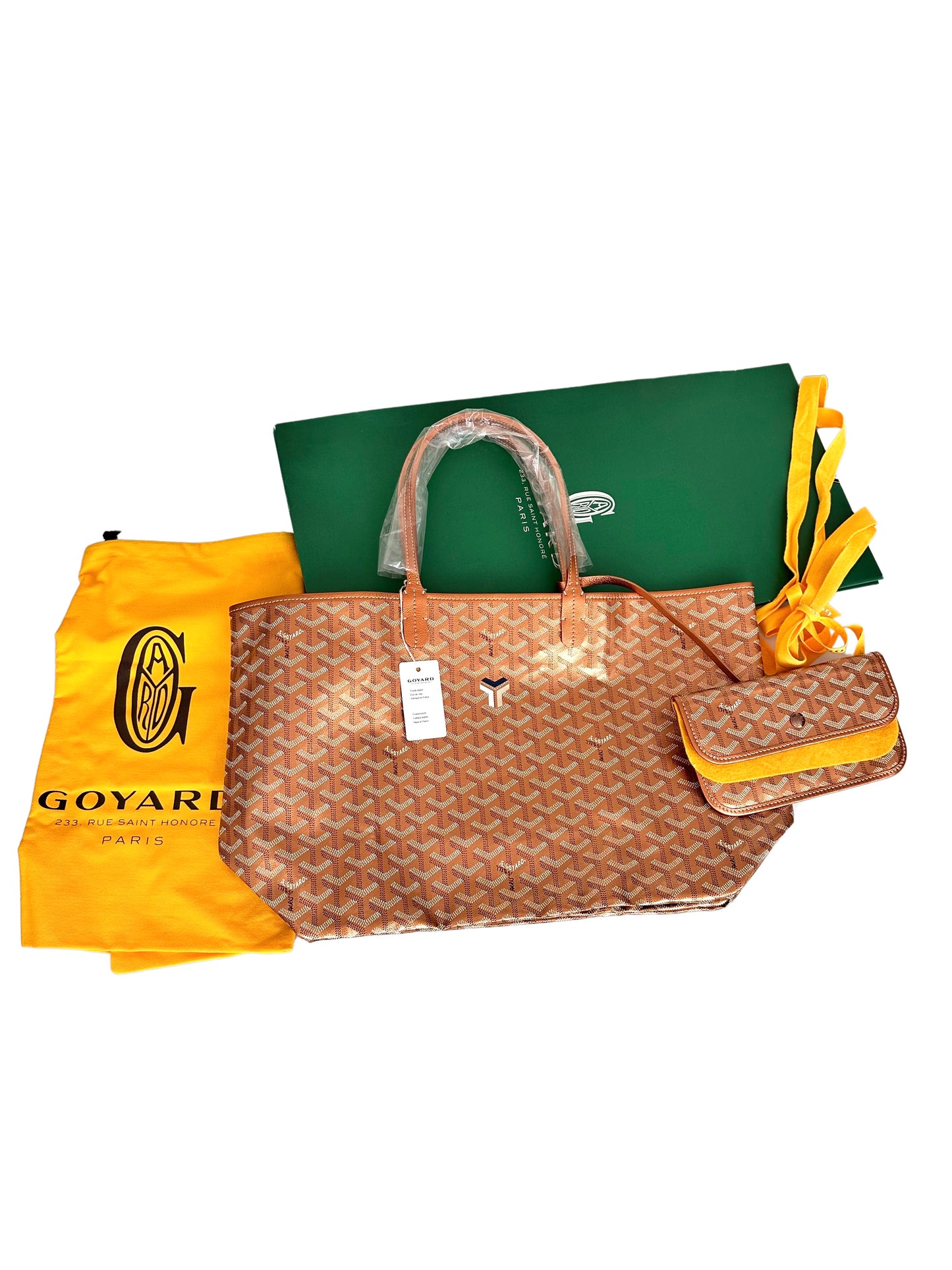 Goyard Precious Metals Saint Louis Tote Coated Canvas PM Rose Pink Gold