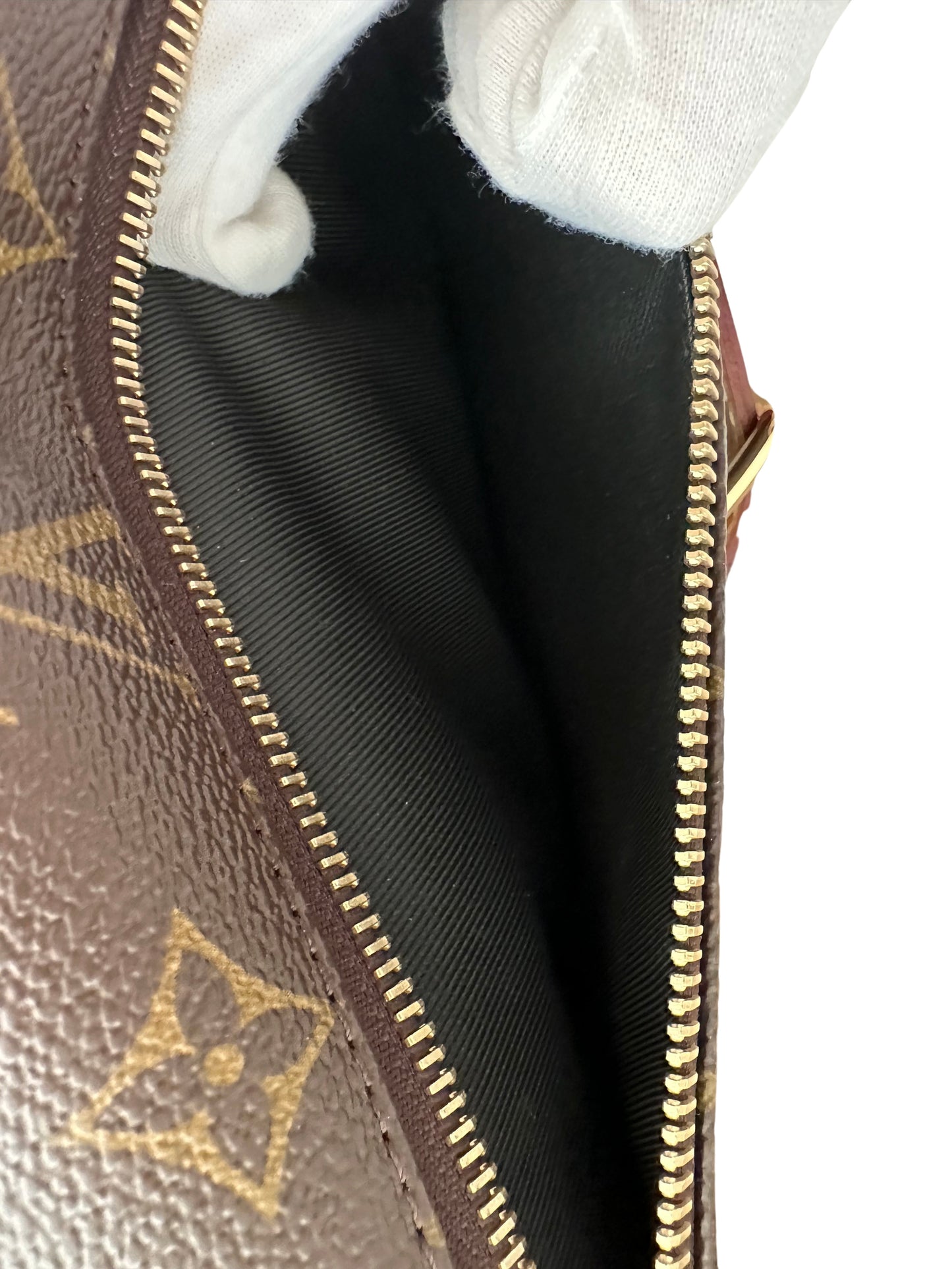 Louis Vuitton Bumbag Monogram Canvas Brown Original Fanny Pack Waist Bag