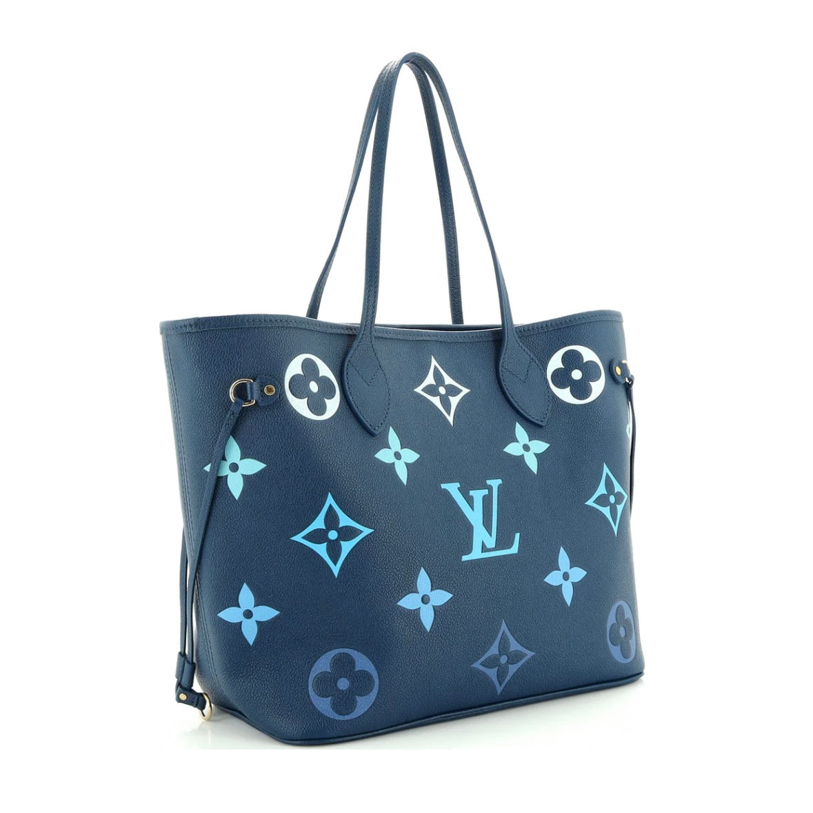 Louis Vuitton By The Pool Neverfull MM Tote Degrade Gradient Blue
