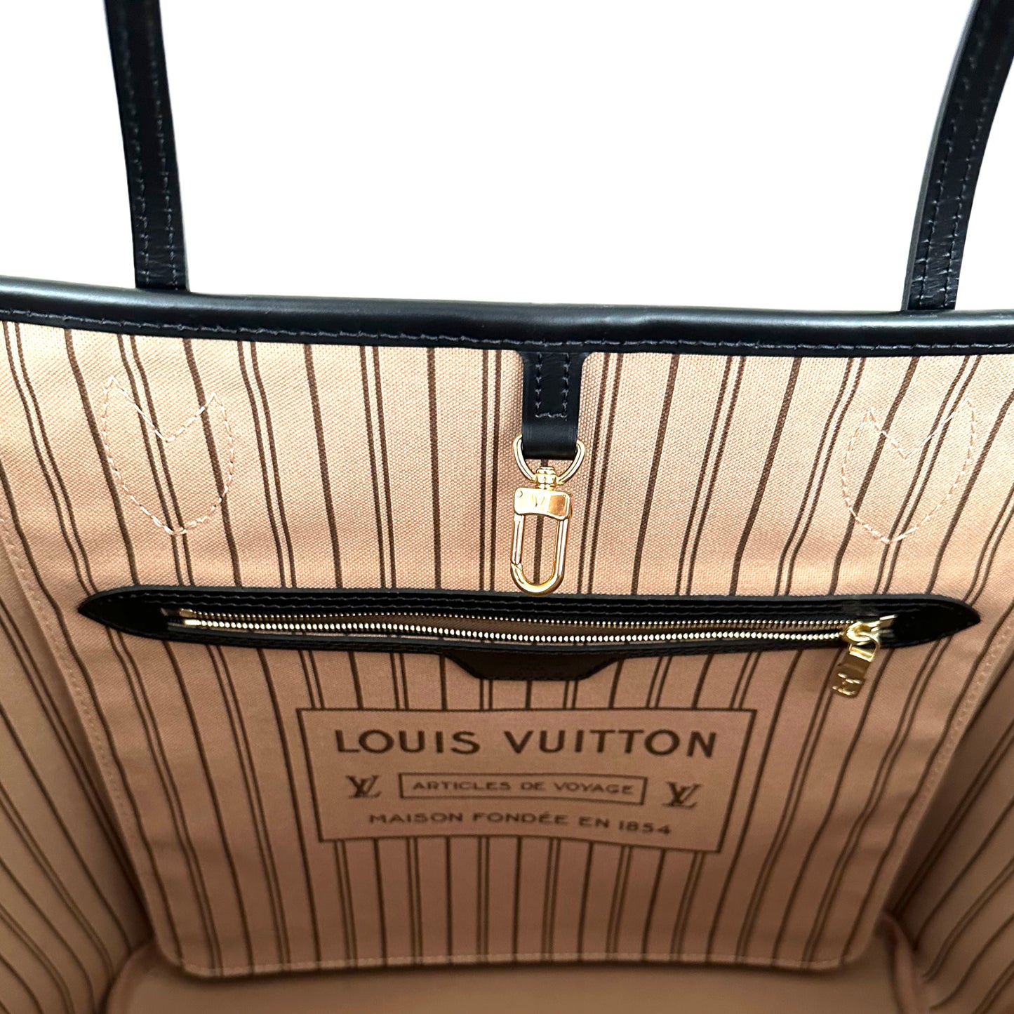 Louis Vuitton x LOL Monogram Neverfull MM Gold Silver