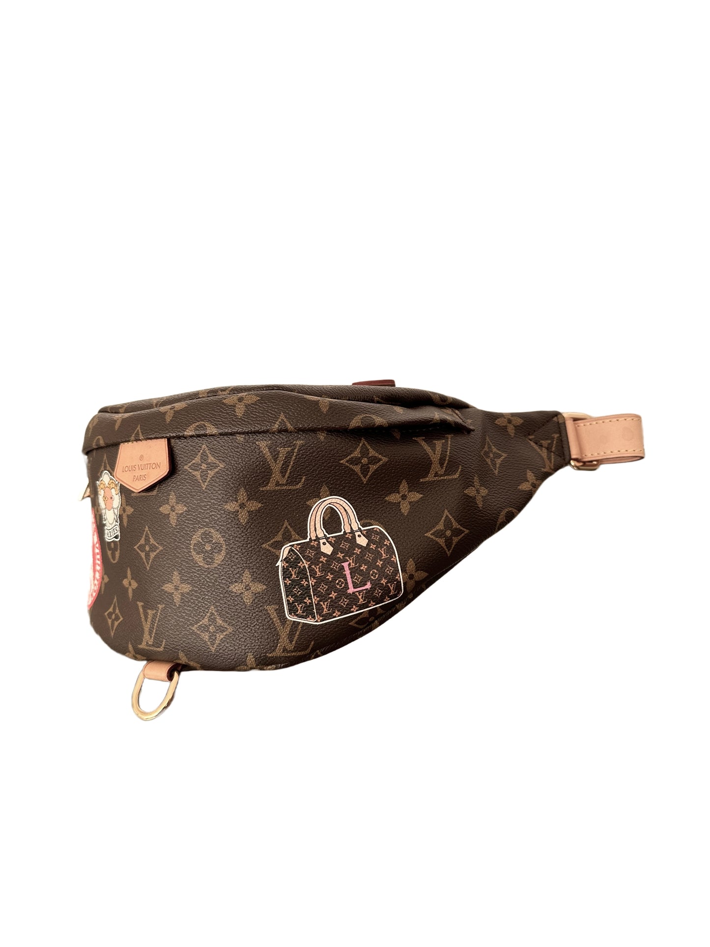 Louis Vuitton Bumbag Monogram Brown My World Tour Fanny Pack Waist Belt Bag