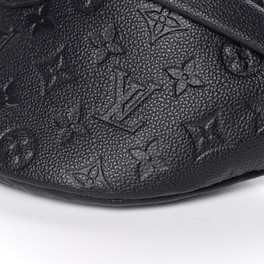 Louis Vuitton Empreinte BumBag Monogram Waist Crossbody Belt Bag Black