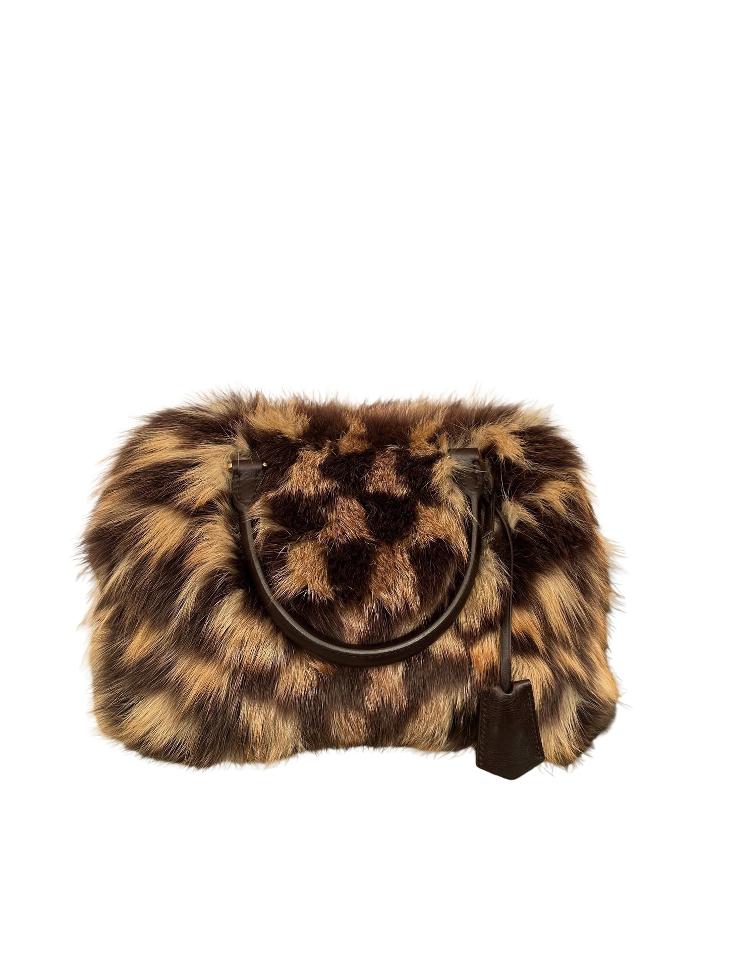 Louis Vuitton Speedy 30 Damier Fur