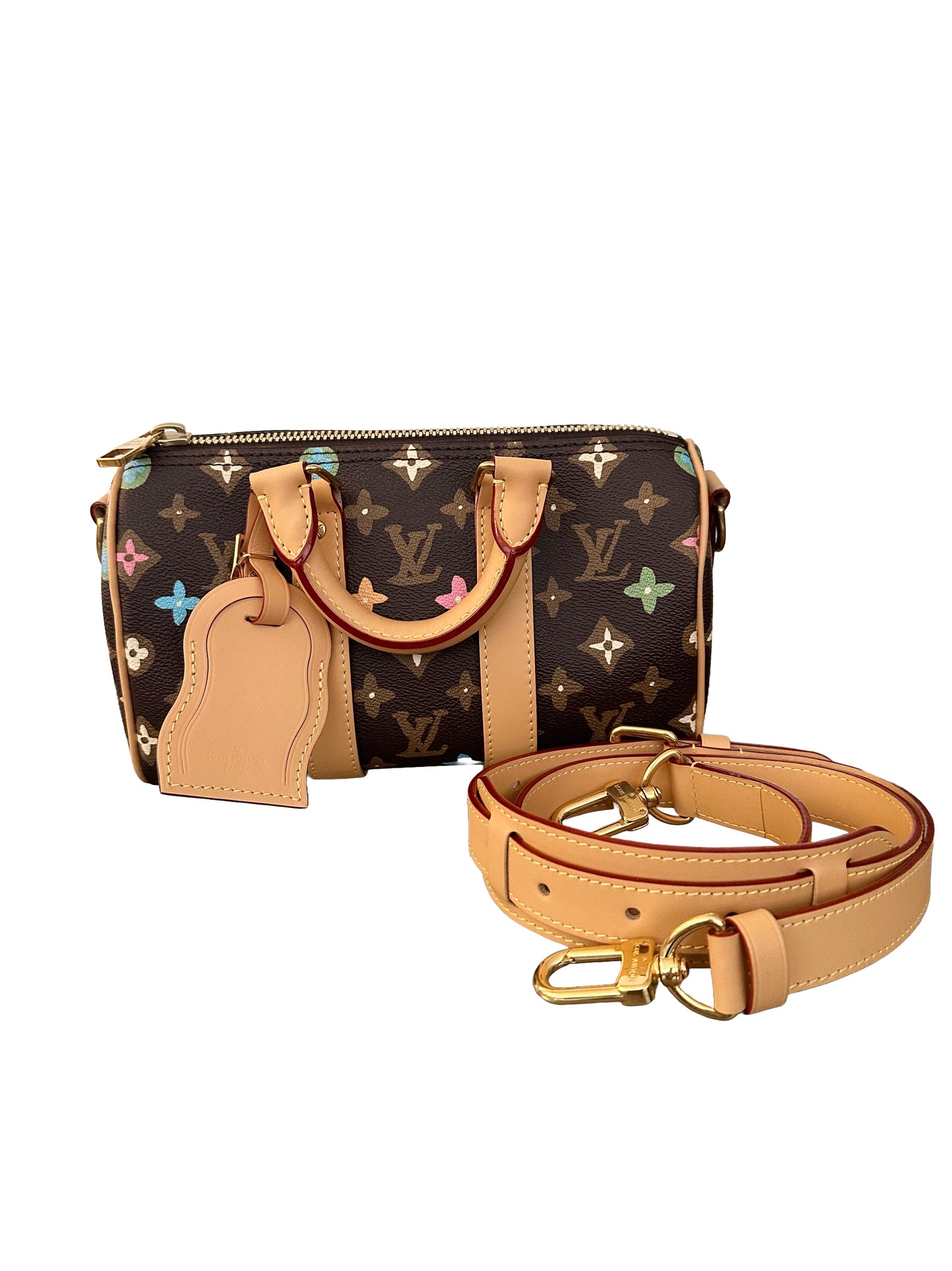 Louis Vuitton Tyler The Creator Keepall Bandouliere 25 Monogram Chocolate Craggy