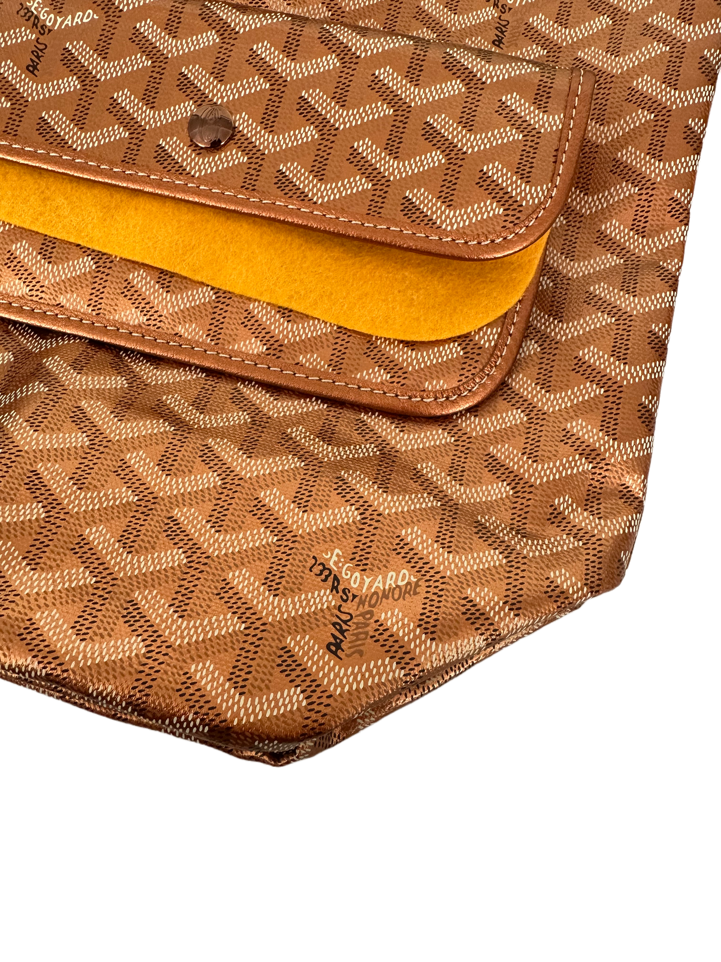 Goyard Precious Metals Saint Louis Tote Coated Canvas PM Rose Pink Gold