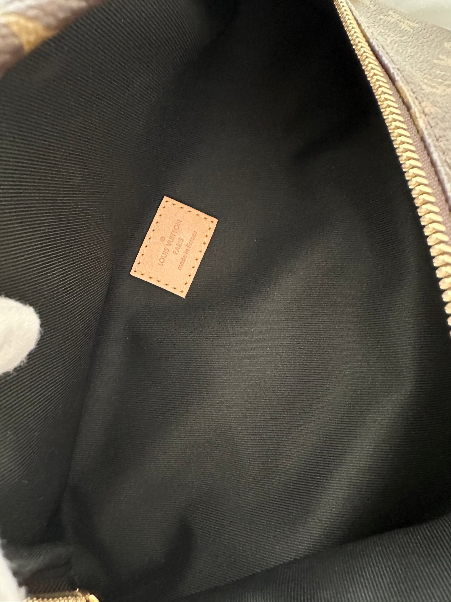 Louis Vuitton Bumbag Monogram Canvas Brown Original Fanny Pack Waist Bag