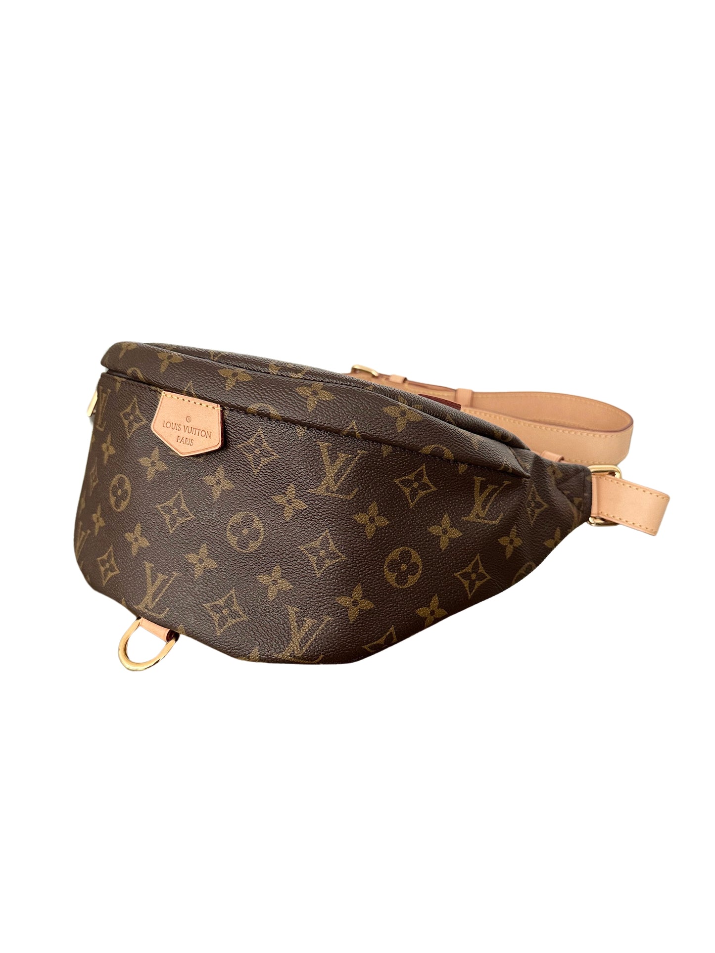 Louis Vuitton Bumbag Monogram Canvas Brown Original Fanny Pack Waist Bag