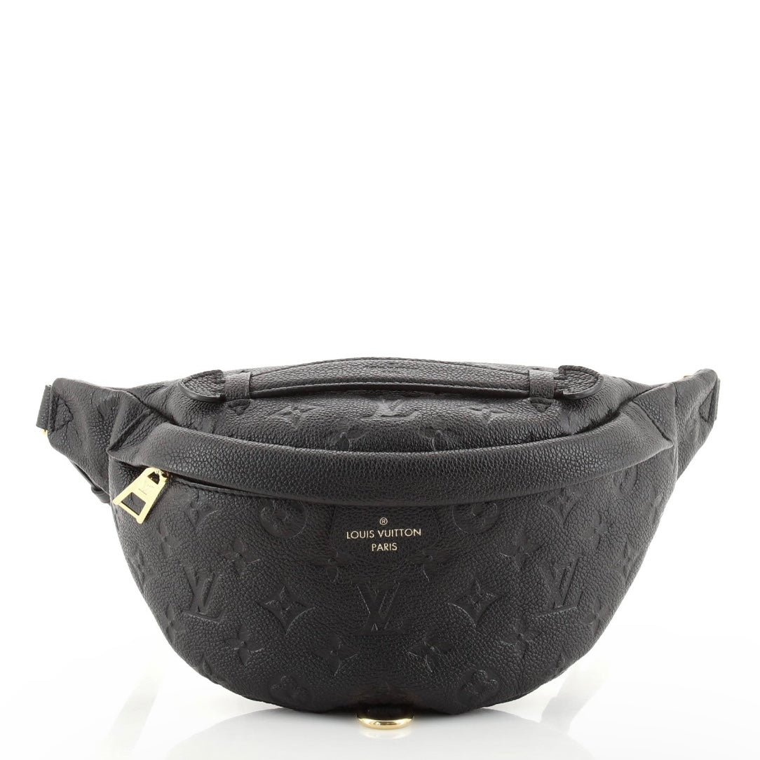 Louis Vuitton Empreinte BumBag Monogram Waist Crossbody Belt Bag Black