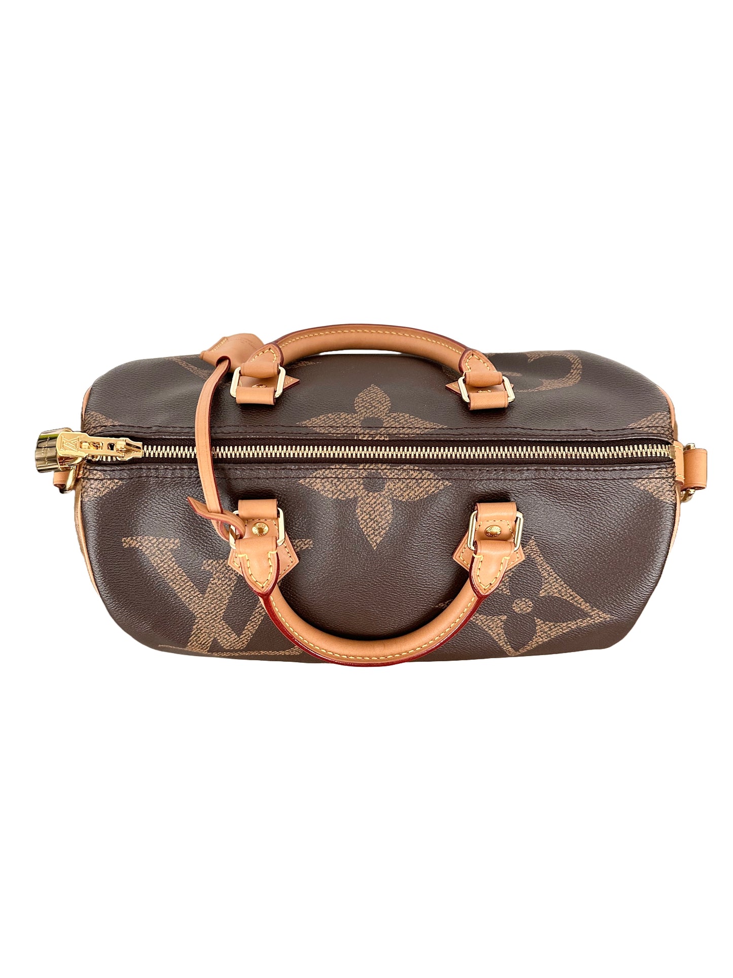 Louis Vuitton Speedy 30 Bandouliere Reverse Giant Monogram Bag