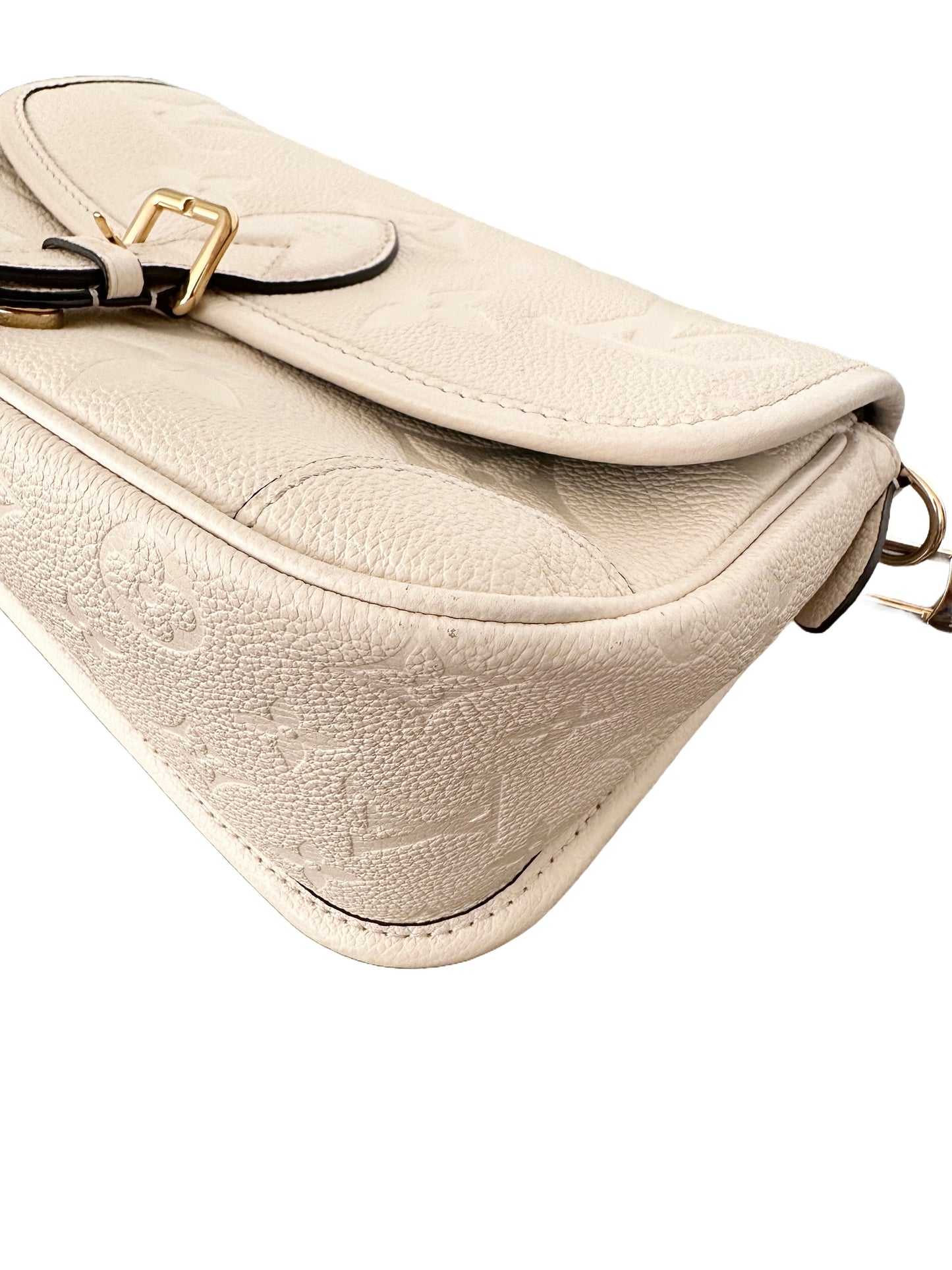 Louis Vuitton Diane Monogram Empreinte Cream Crème Beige