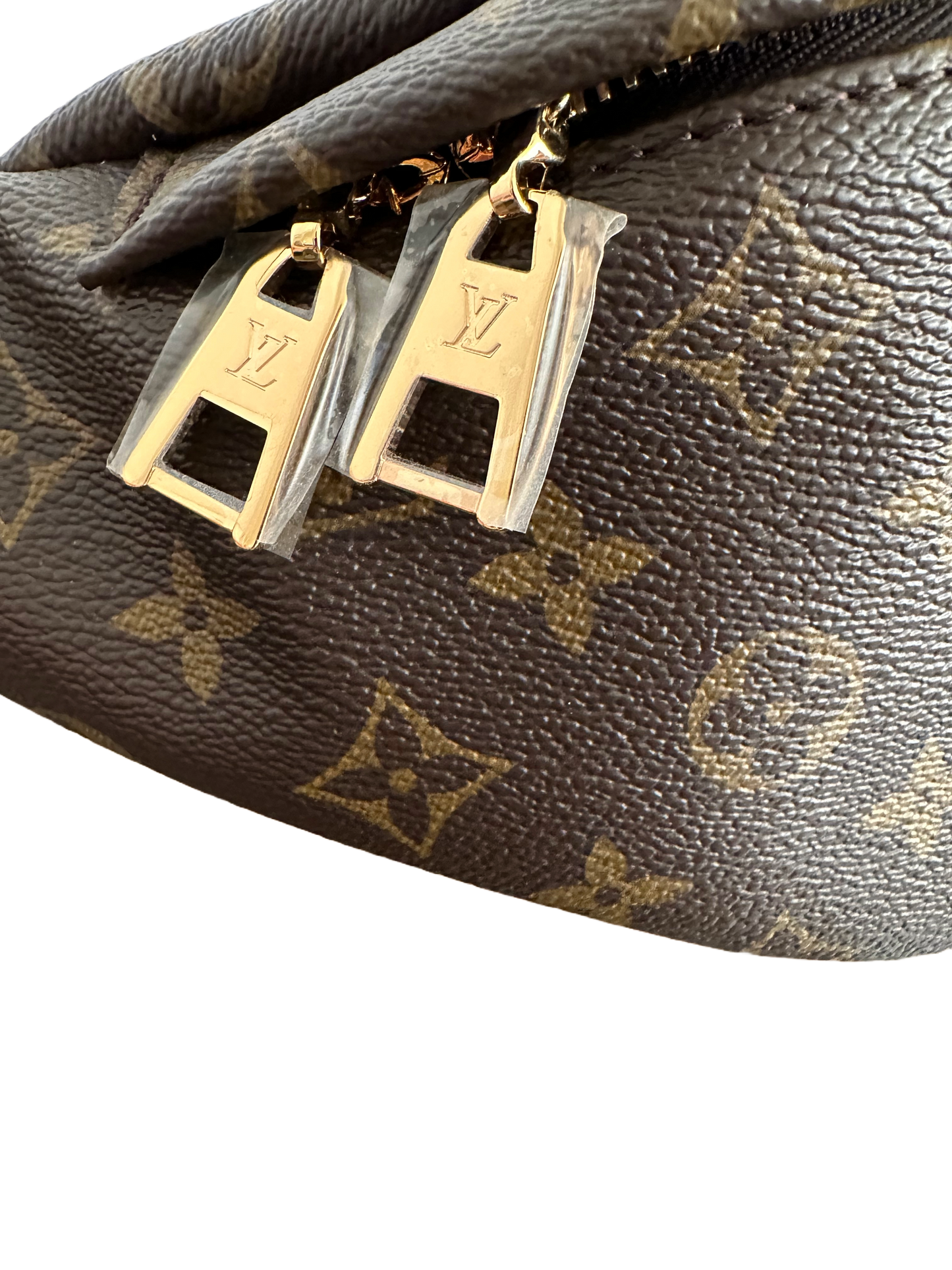 Louis Vuitton Bumbag Monogram Canvas Brown Original Fanny Pack Waist Bag