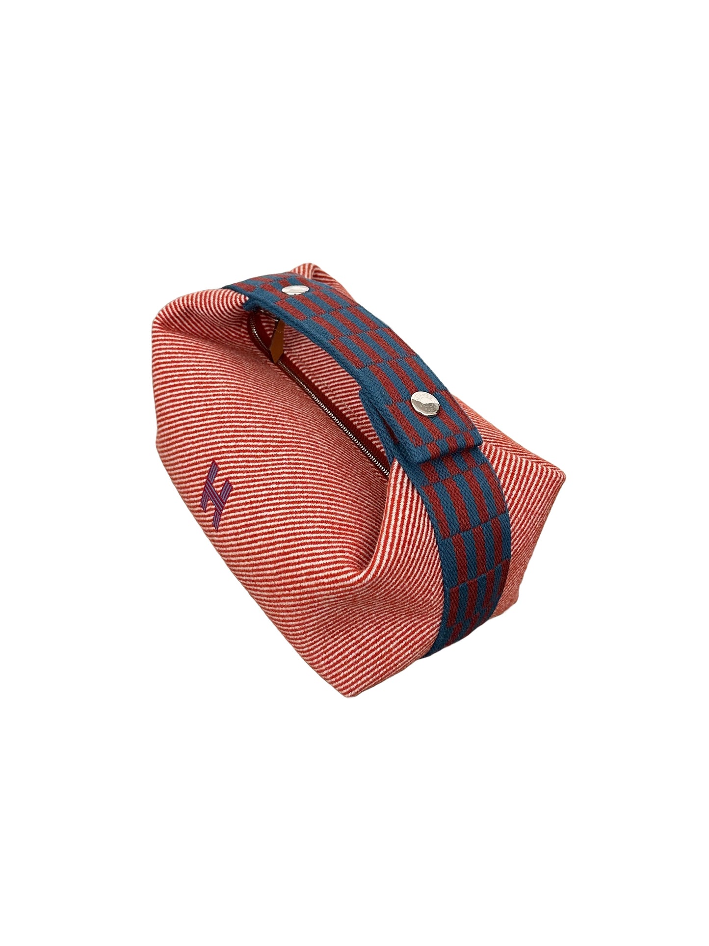 Hermes Bride-A-Brac PM Natte Tomette Canvas Palladium Hardware