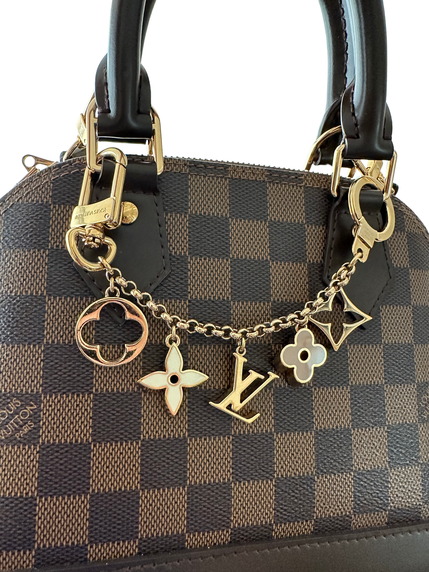Louis Vuitton Fleur de Monogram Chain Charm