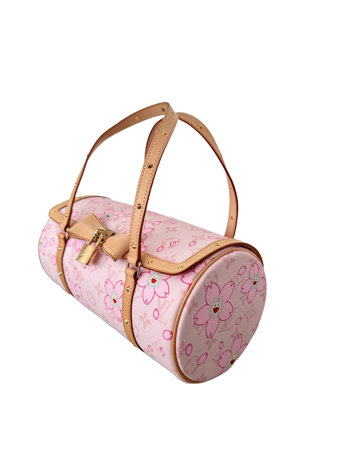 Louis Vuitton Murakami Monogram Cherry Blossom Papillon Pink