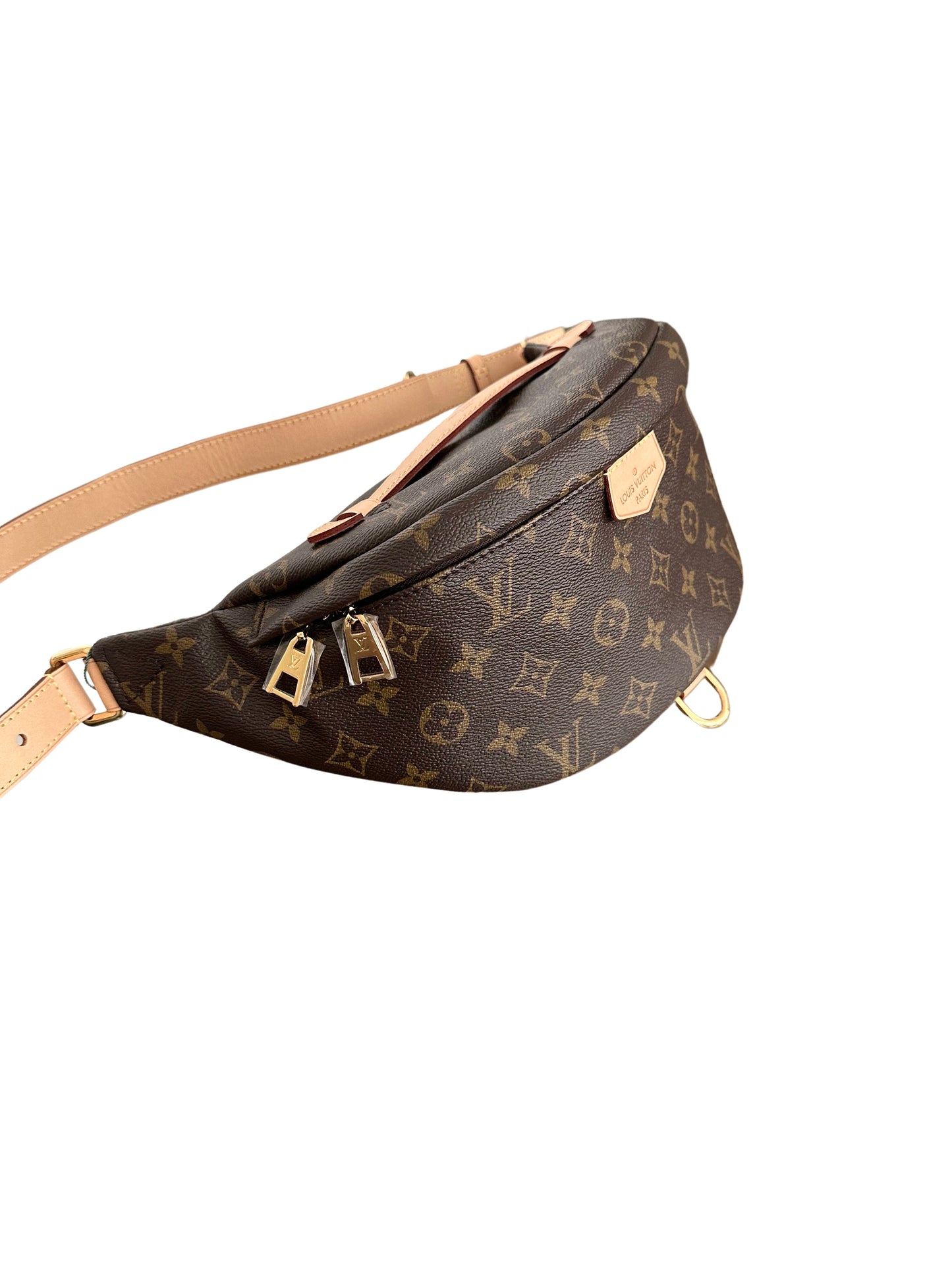 Louis Vuitton Bumbag Monogram Canvas Brown Original Fanny Pack Waist Bag