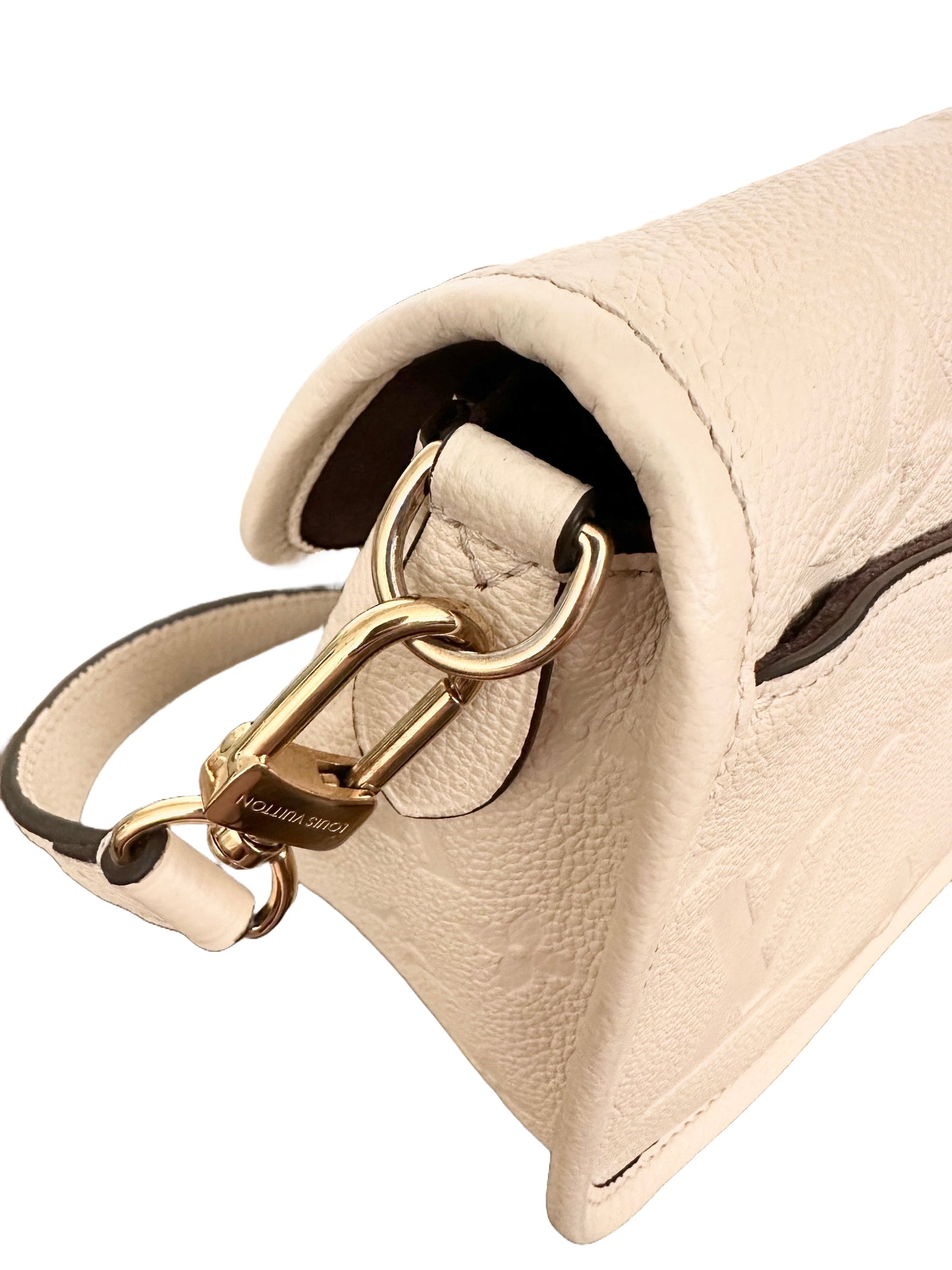 Louis Vuitton Diane Monogram Empreinte Cream Crème Beige
