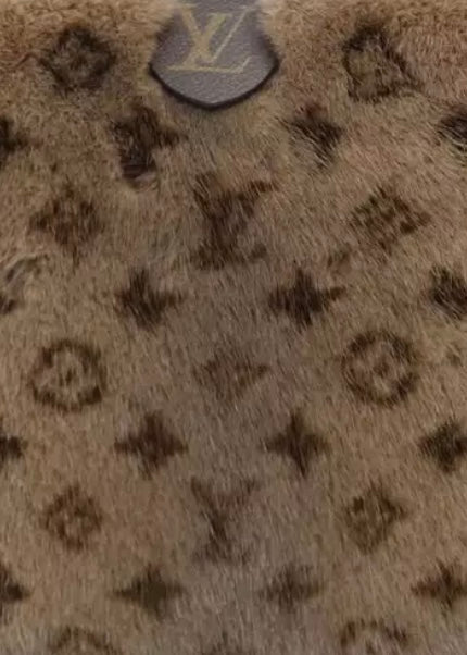Louis Vuitton Monogram Mink Vision Pochette Clutch