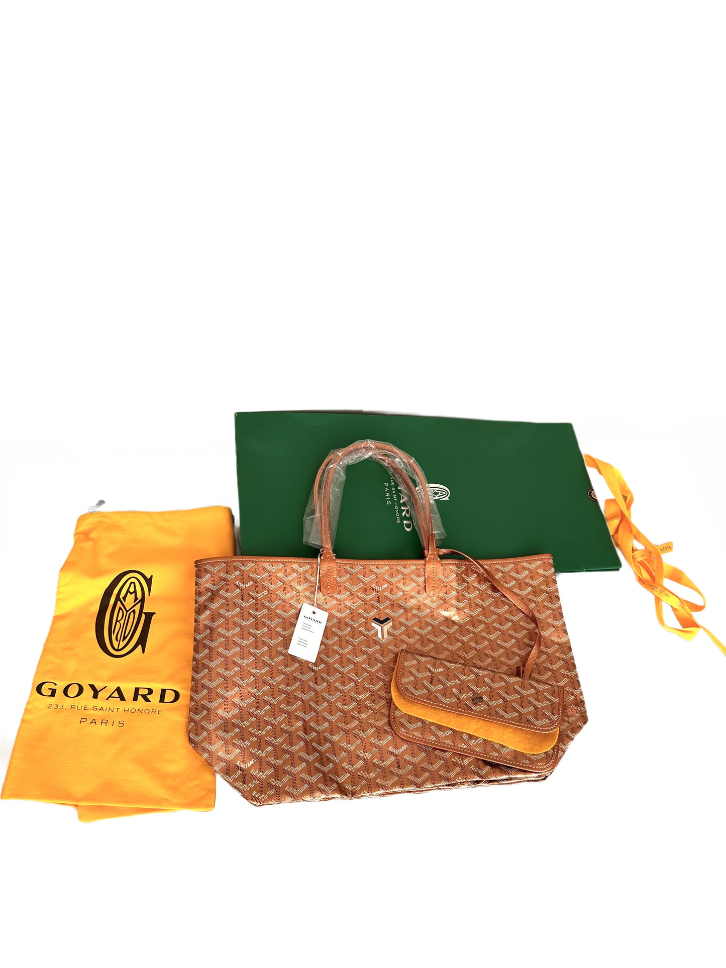 Goyard Precious Metals Saint Louis Tote Coated Canvas PM Rose Pink Gold