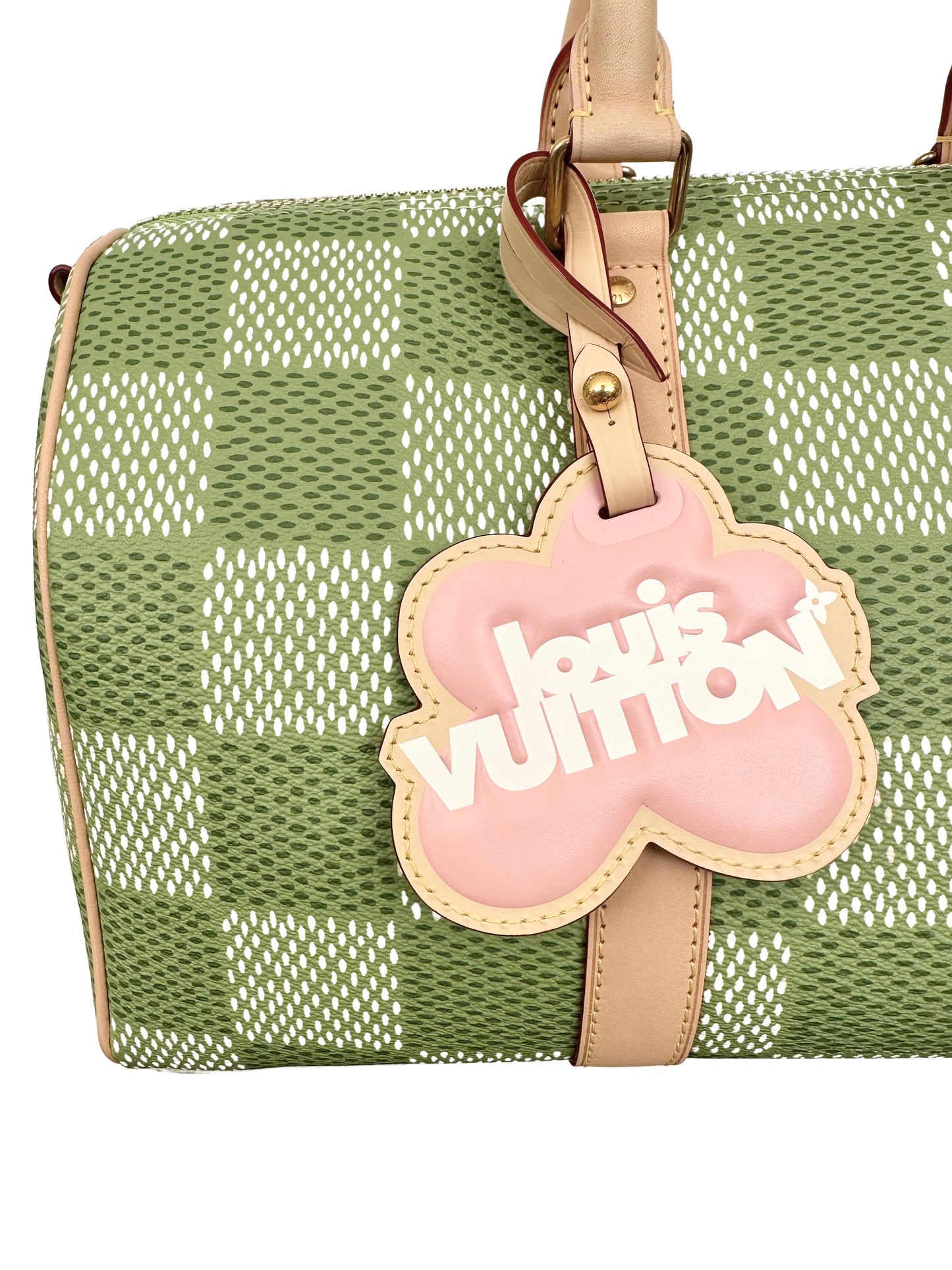 Louis Vuitton Tyler The Creator Keepall Bandouliere 35 Speedy Green Damier Golf