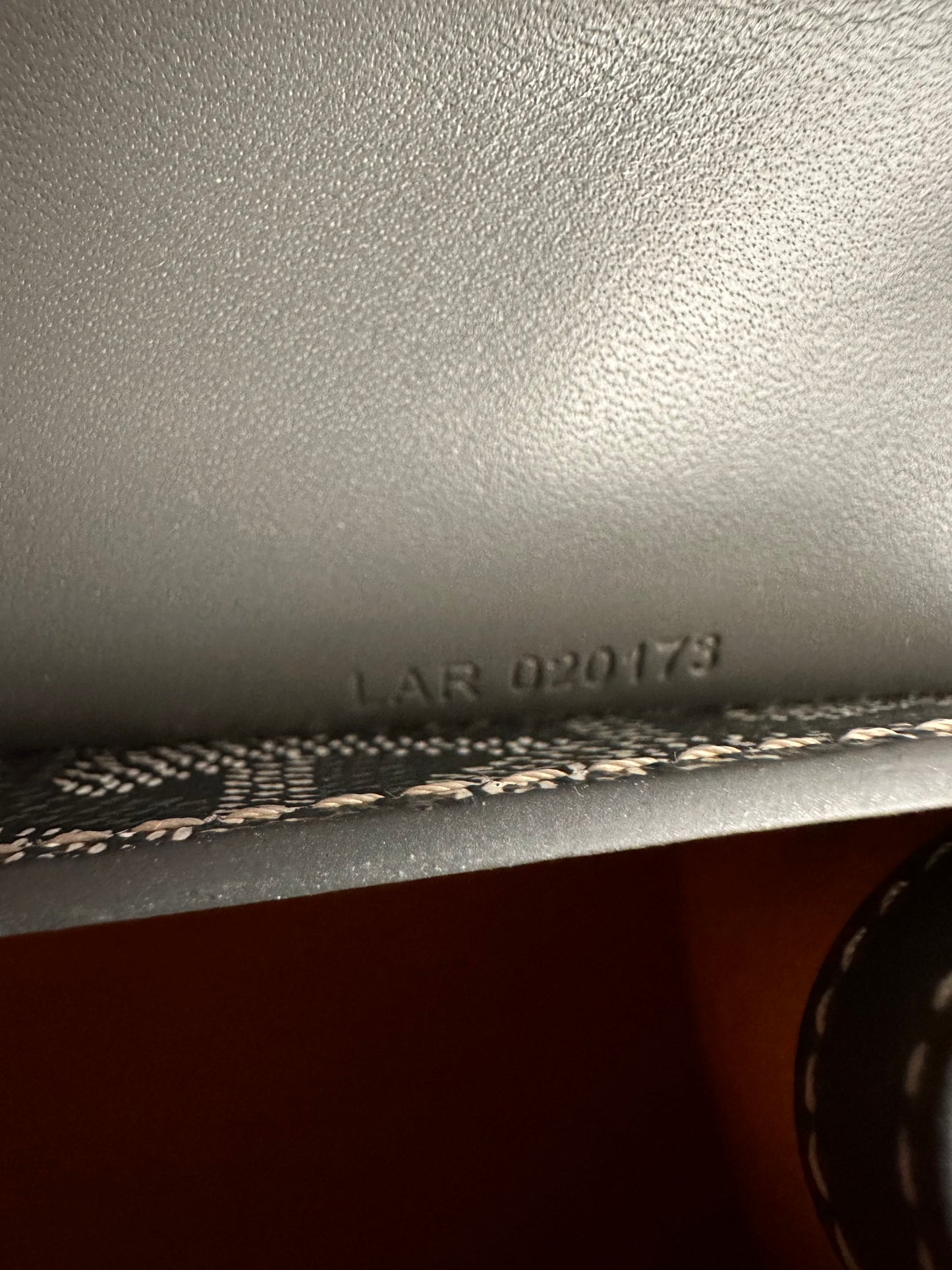 Goyard Saigon Mini Structured Grey