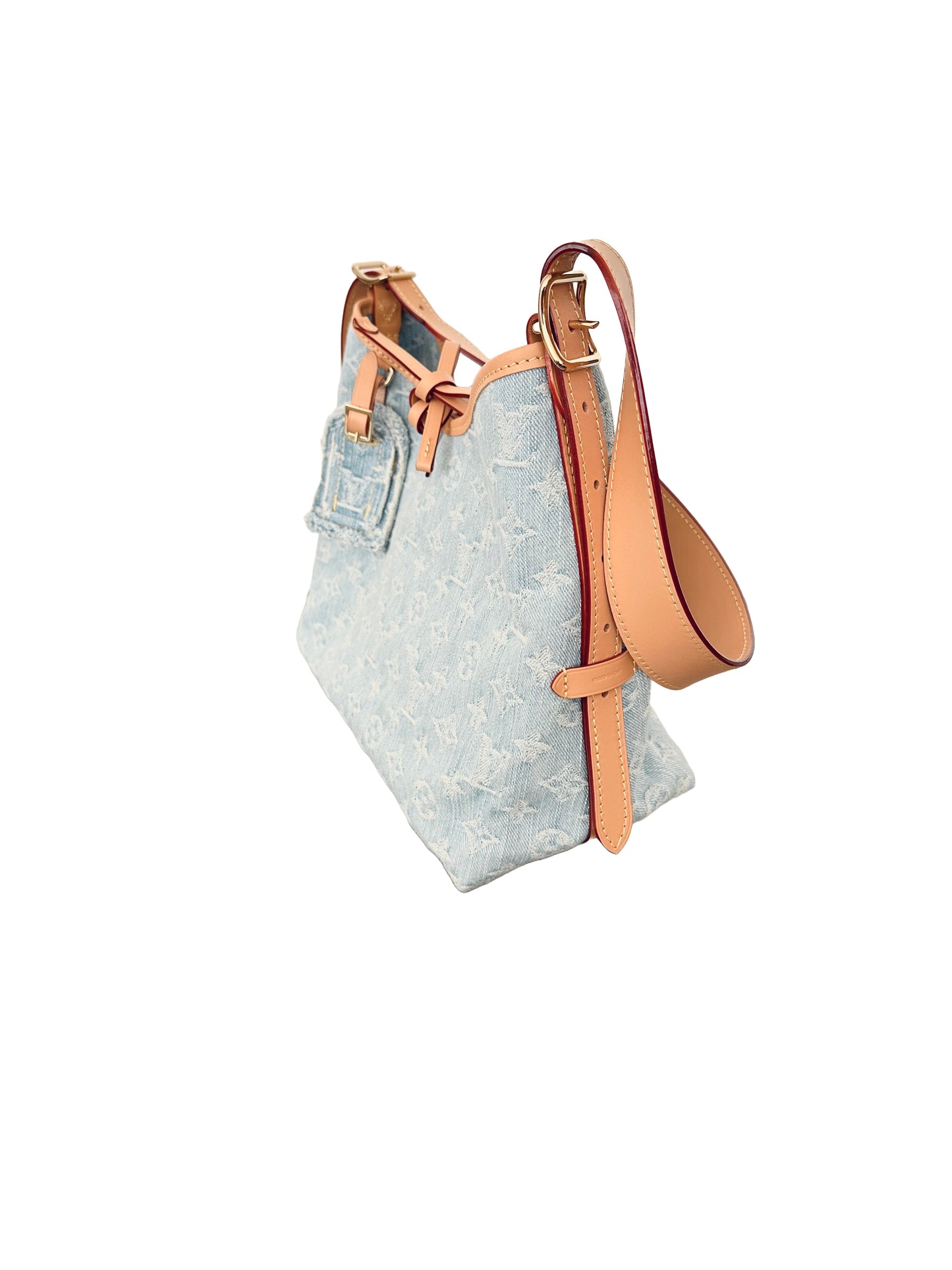 Louis Vuitton Carryall PM By The Pool Denim Sky Blue