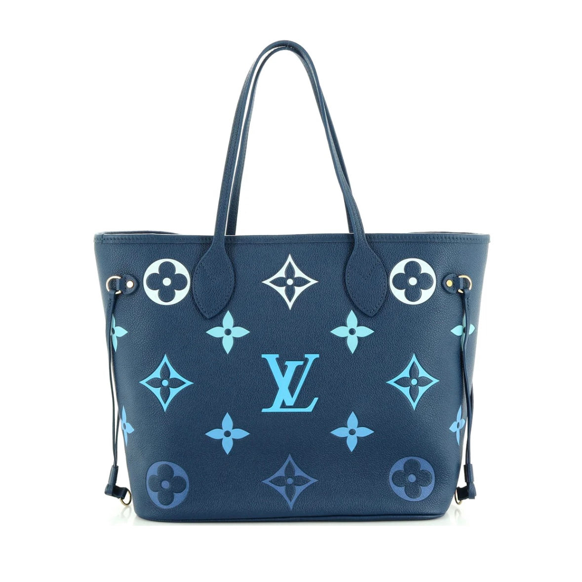 Louis Vuitton By The Pool Neverfull MM Tote Degrade Gradient Blue