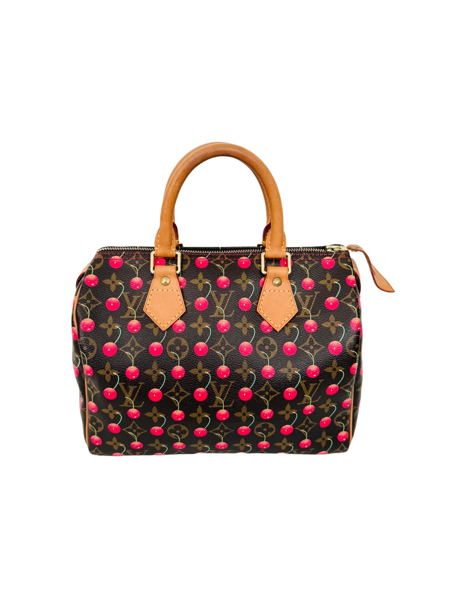Louis Vuitton Takashi Murakami Monogram Cerises Cherry Speedy 25