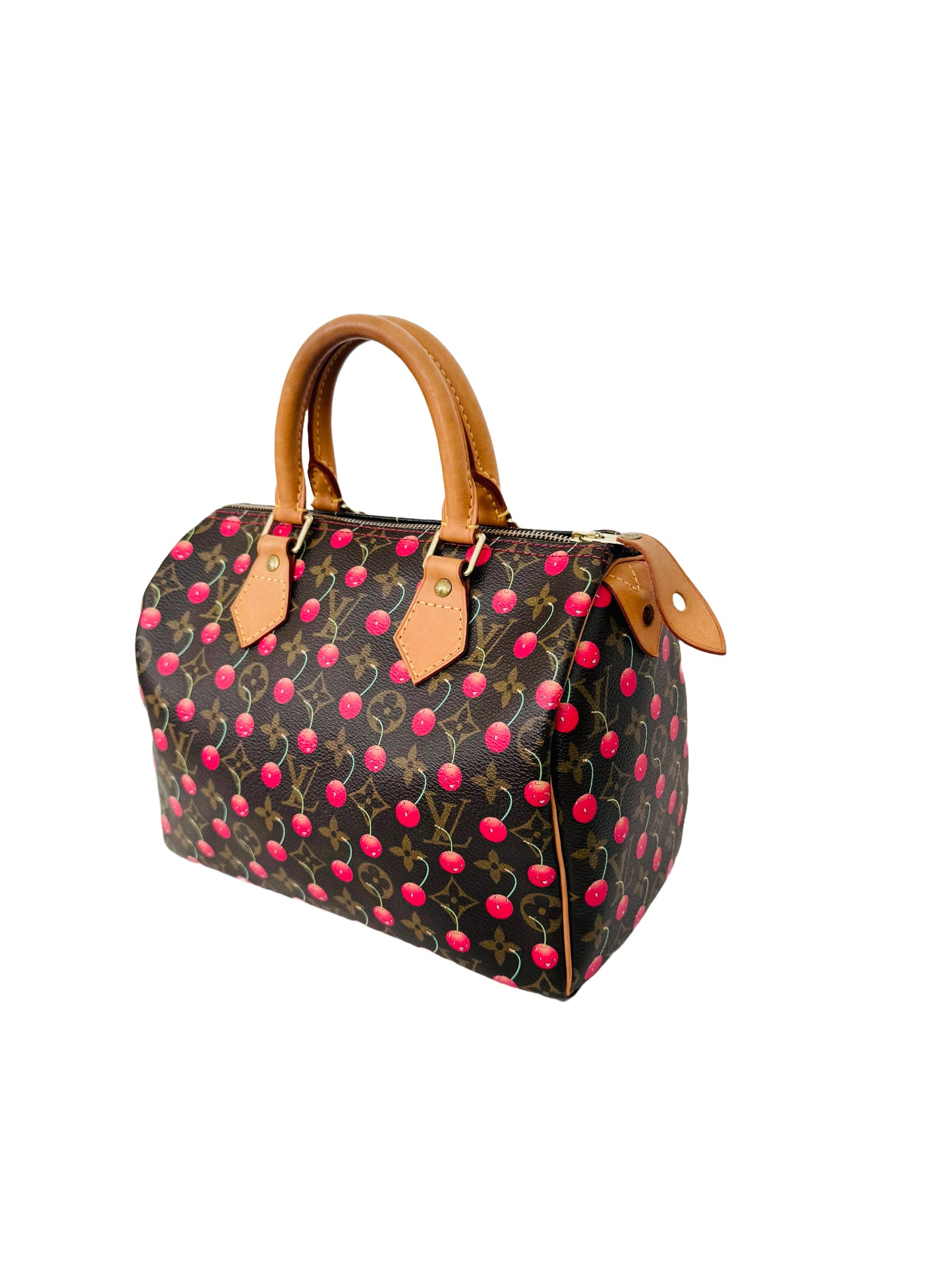 Louis Vuitton Takashi Murakami Monogram Cerises Cherry Speedy 25