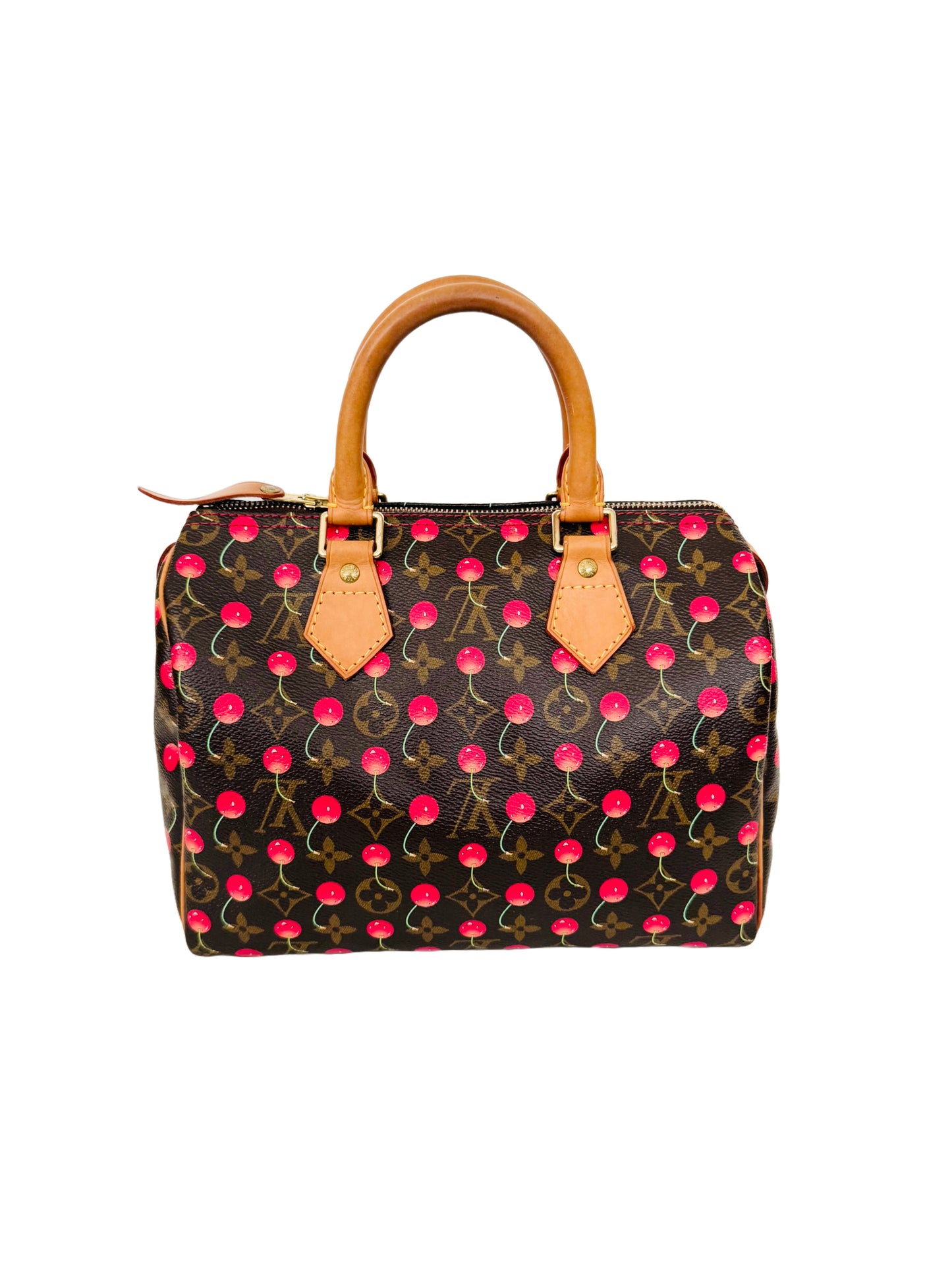 Louis Vuitton Takashi Murakami Monogram Cerises Cherry Speedy 25