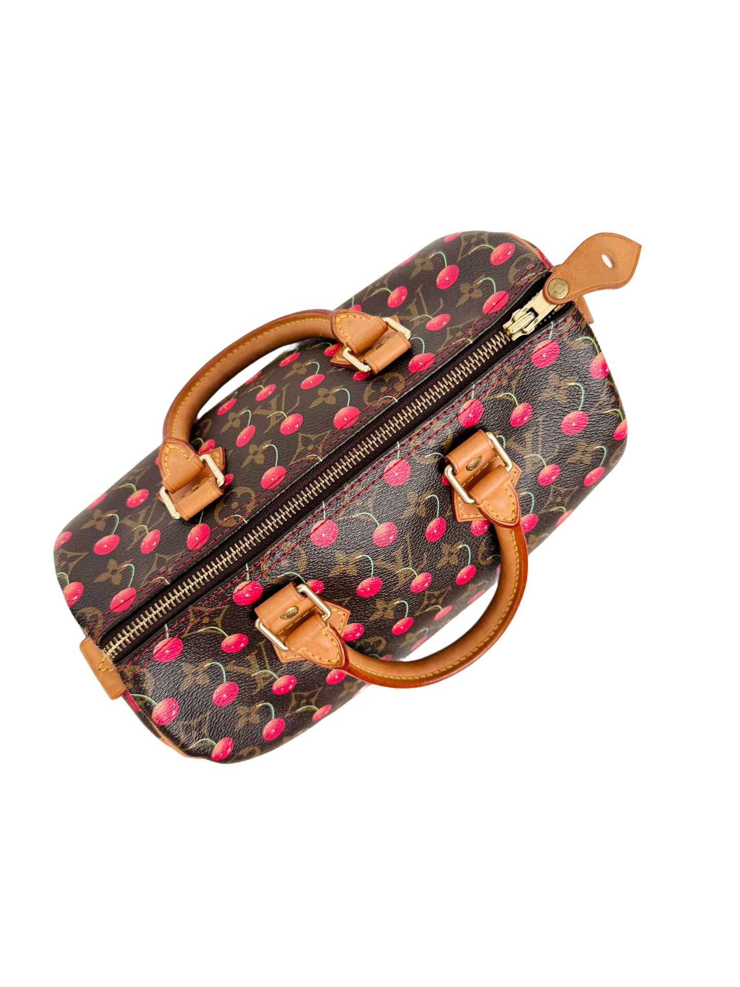Louis Vuitton Takashi Murakami Monogram Cerises Cherry Speedy 25