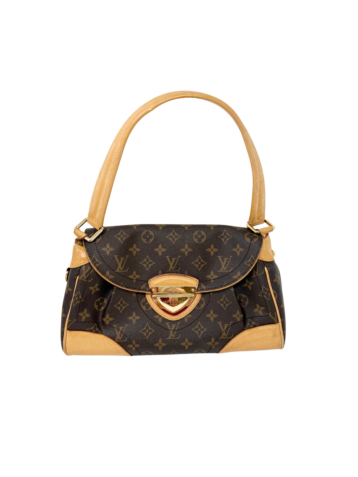 Louis Vuitton Beverly MM Monogram Brown Handbag