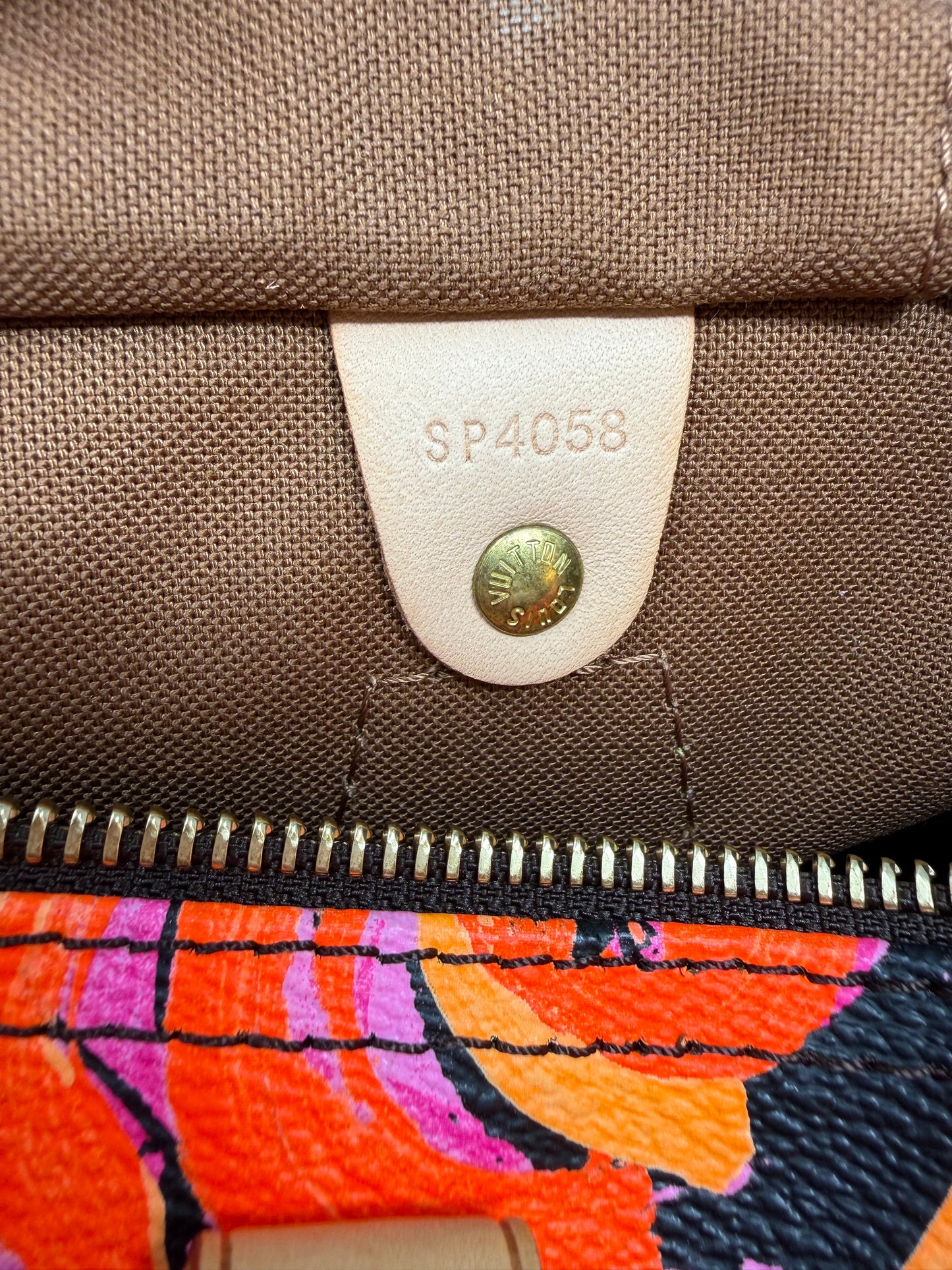 Louis Vuitton Speedy 30 Monogram Stephen Sprouse Graffiti Roses