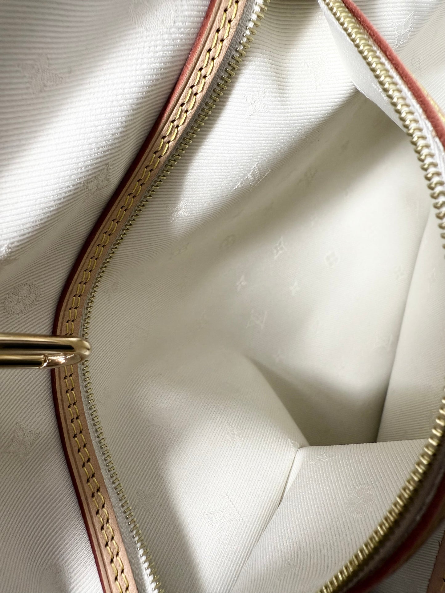Louis Vuitton Neverfull MM Cream Multicolor Rainbow Nautical