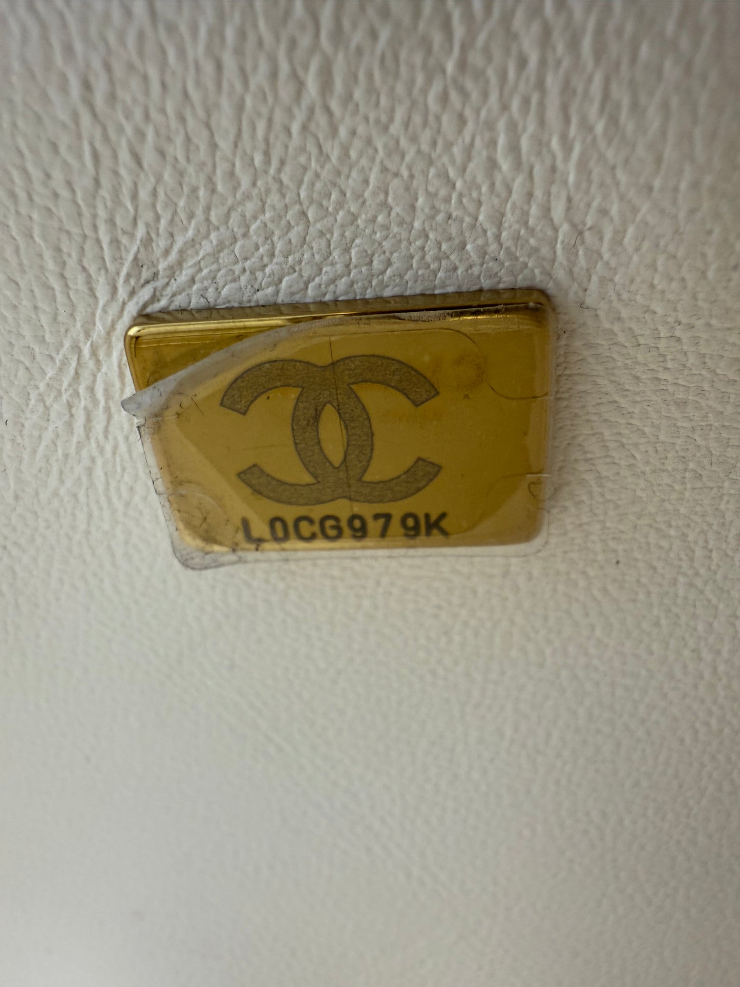 CHANEL Mini 2.55 Reissue Classic Flap White