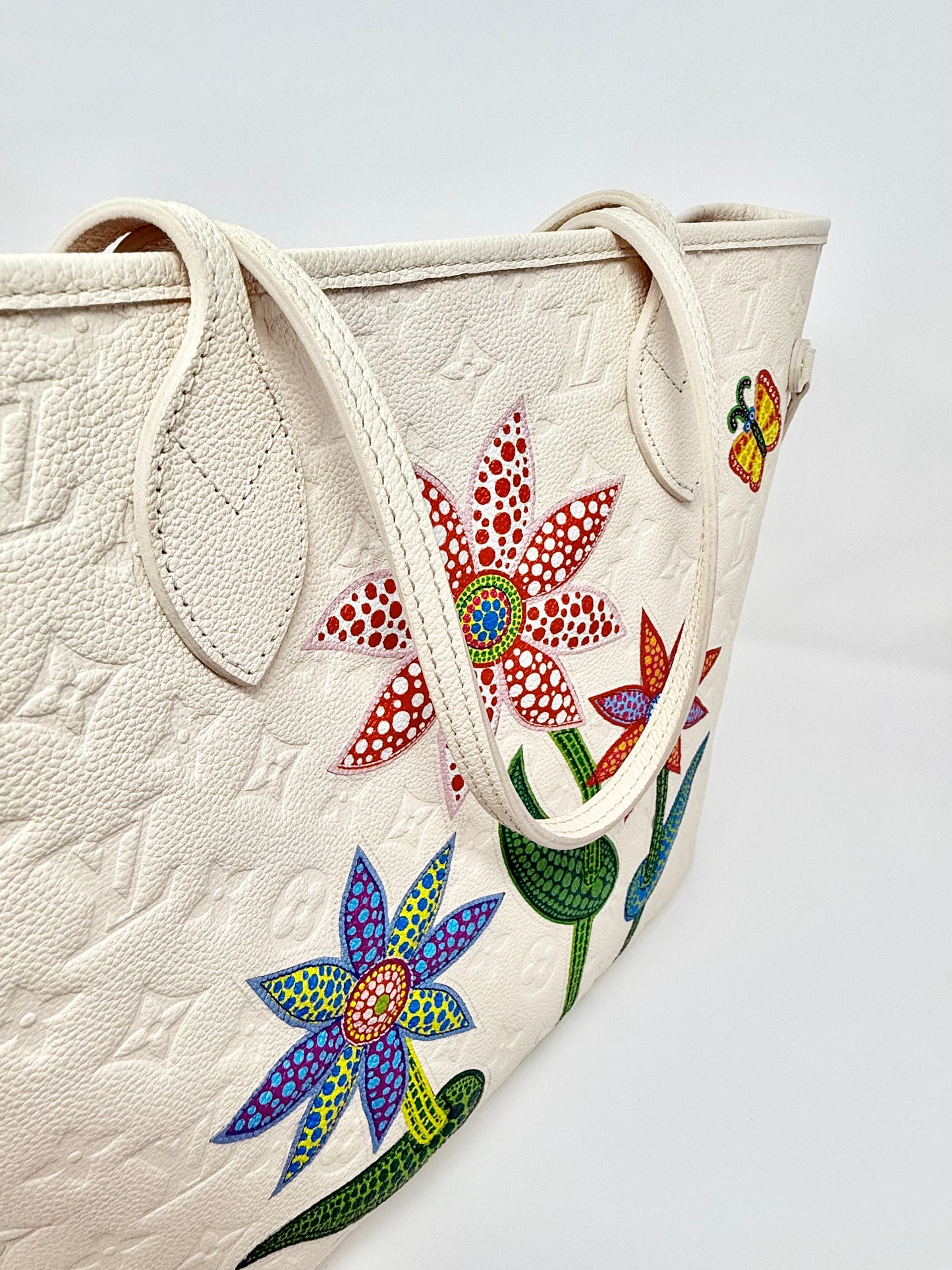 Louis Vuitton Yayoi Kusama Neverfull Empreinte Infinity Dots Flowers Butterflies