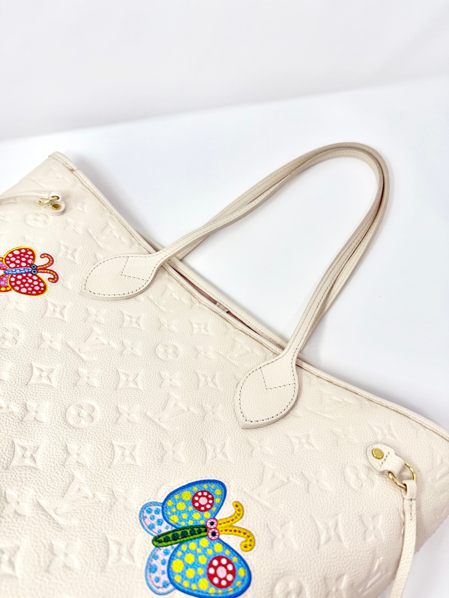 Louis Vuitton Yayoi Kusama Neverfull Empreinte Infinity Dots Flowers Butterflies