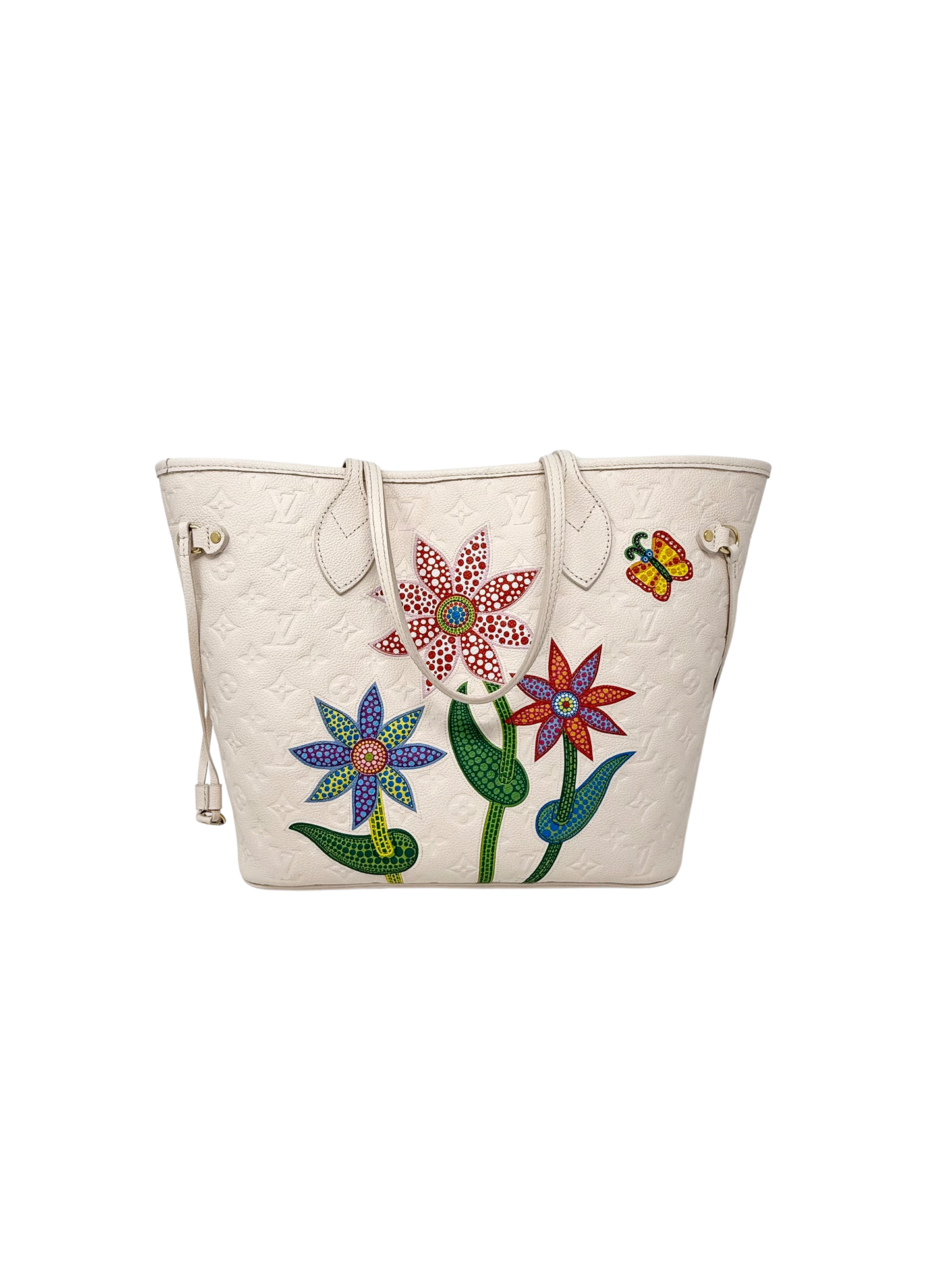 Louis Vuitton Yayoi Kusama Neverfull Empreinte Infinity Dots Flowers Butterflies
