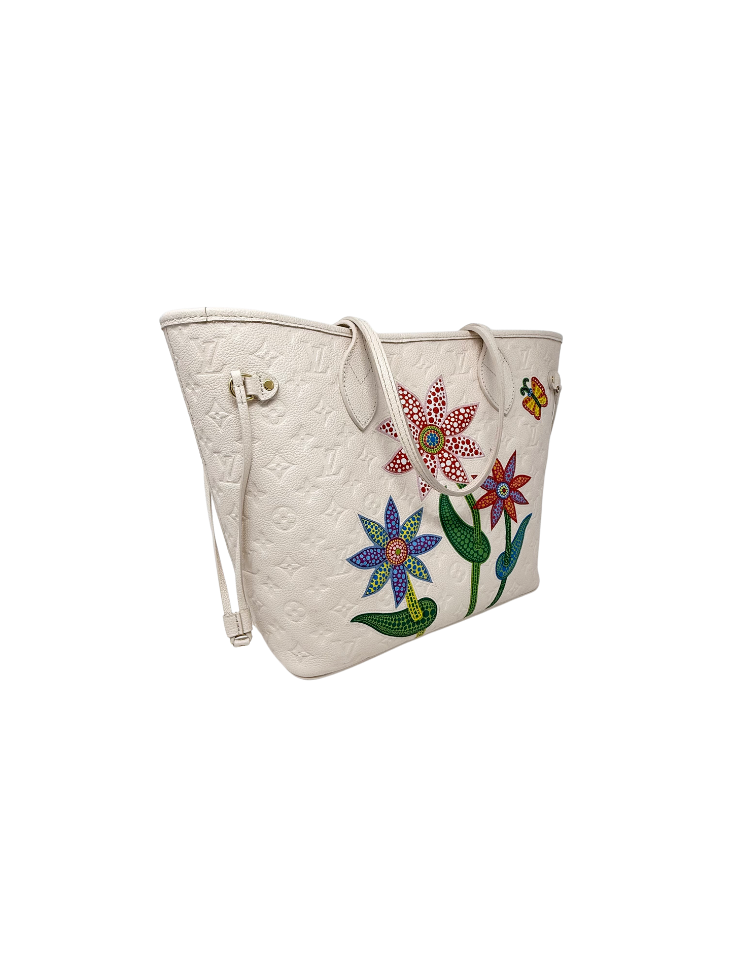 Louis Vuitton Yayoi Kusama Neverfull Empreinte Infinity Dots Flowers Butterflies