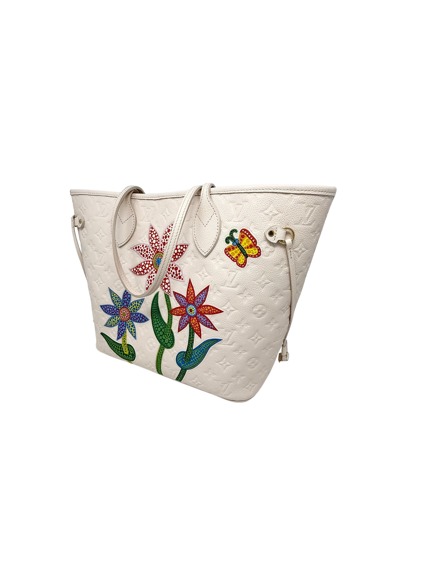 Louis Vuitton Yayoi Kusama Neverfull Empreinte Infinity Dots Flowers Butterflies
