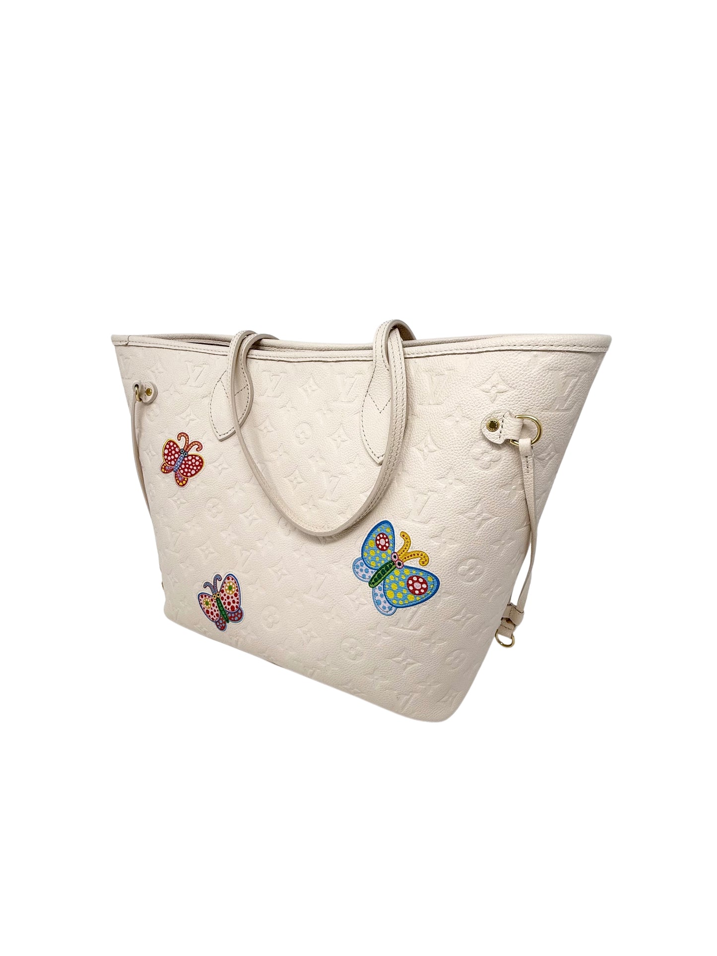 Louis Vuitton Yayoi Kusama Neverfull Empreinte Infinity Dots Flowers Butterflies