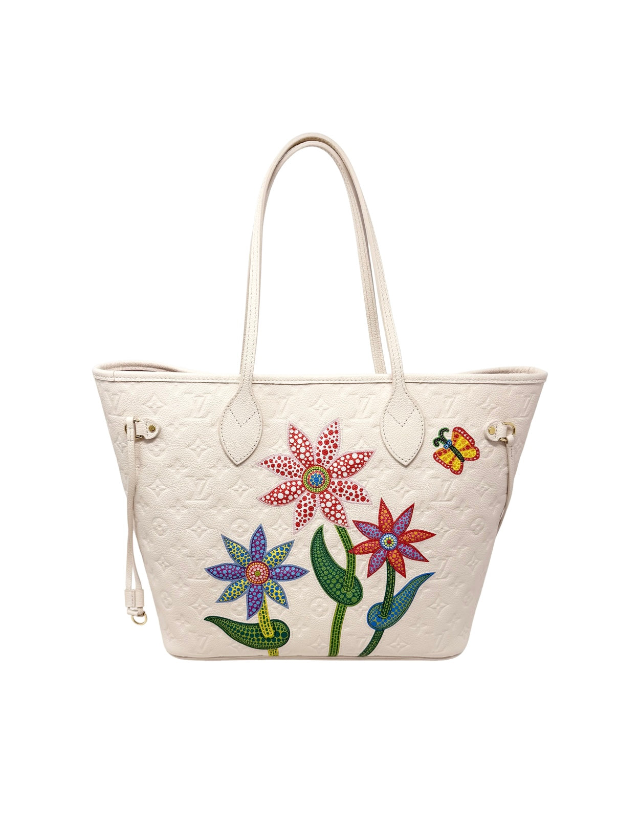 Louis Vuitton Yayoi Kusama Neverfull Empreinte Infinity Dots Flowers Butterflies