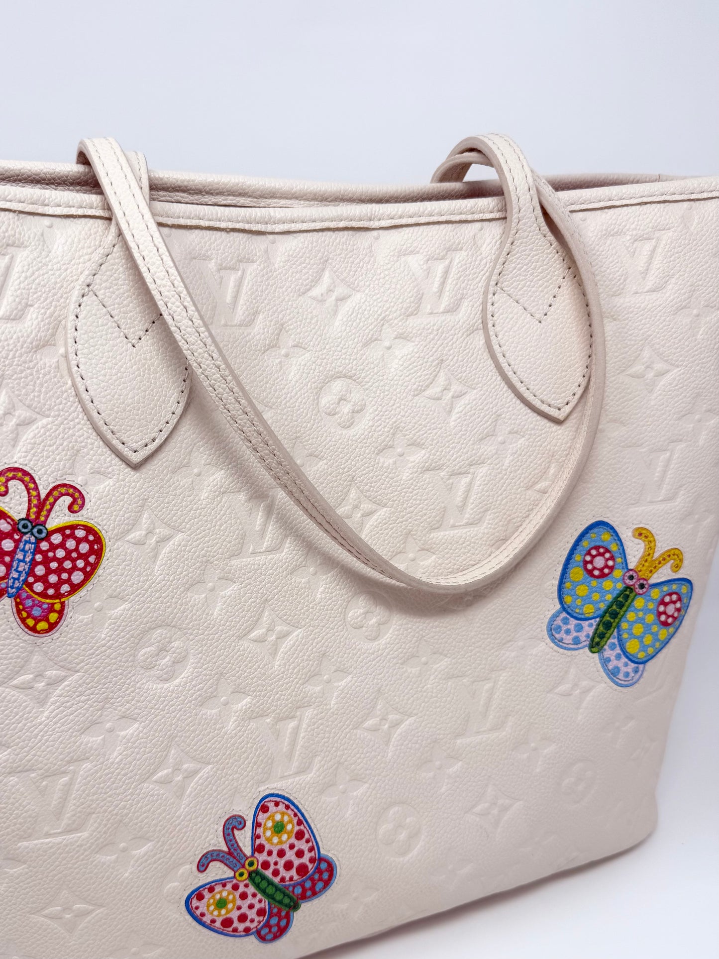 Louis Vuitton Yayoi Kusama Neverfull Empreinte Infinity Dots Flowers Butterflies