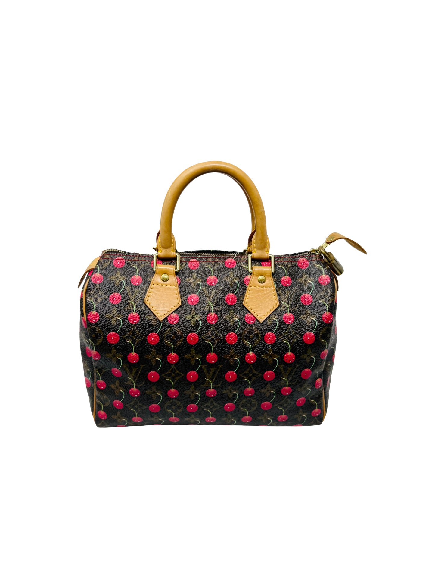Louis Vuitton Takashi Murakami Monogram Cerises Cherry Speedy 25